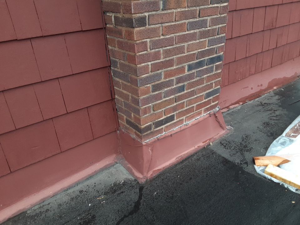 Residential Roof Replacement using Patio Roof by Absolute Roofing and Construction