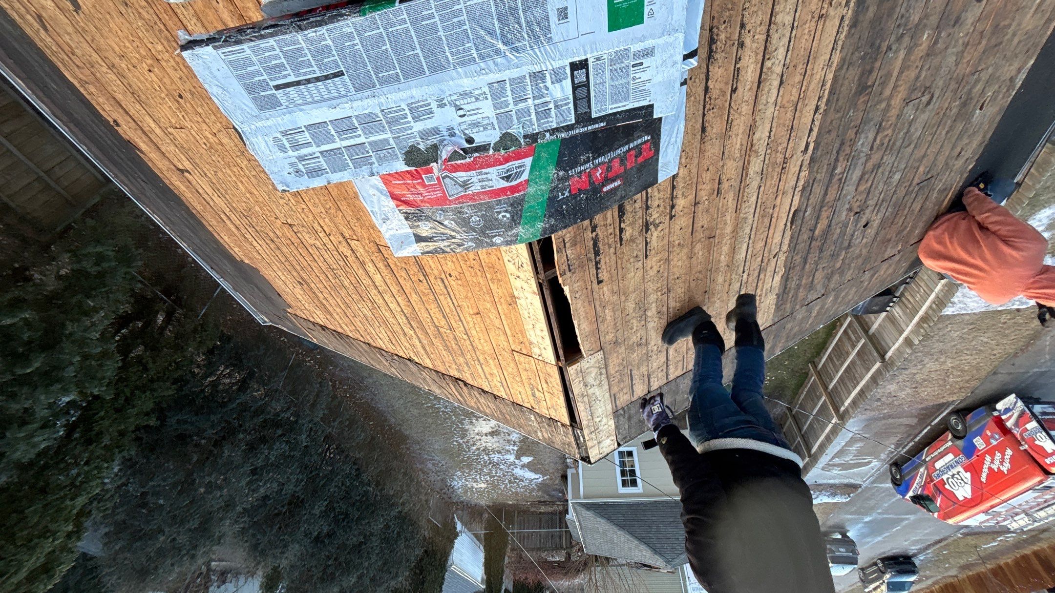 Roof Replacement using TK Thunderstorm Gray by 180 Contractors