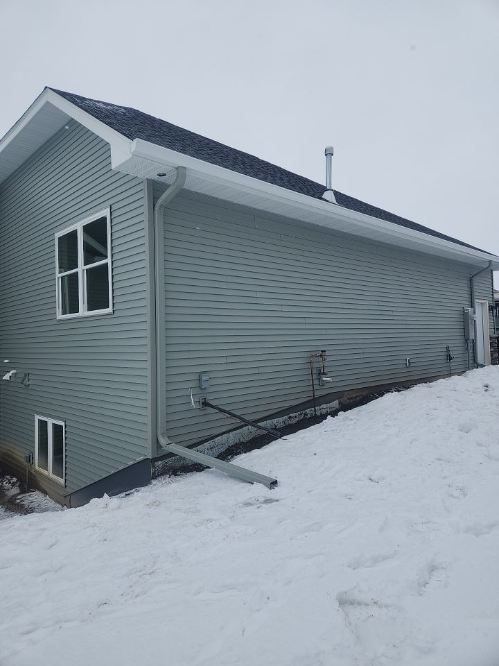 6" Gutters in Cologne by Next Level Seamless Gutters / Exteriors Inc.