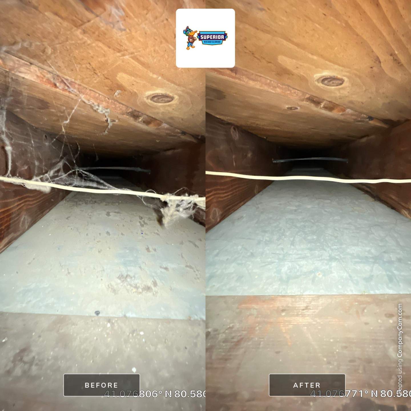 Air Duct Cleaning With a Vacuum Truck in Campbell, OH by Superior Air Duct Cleaning