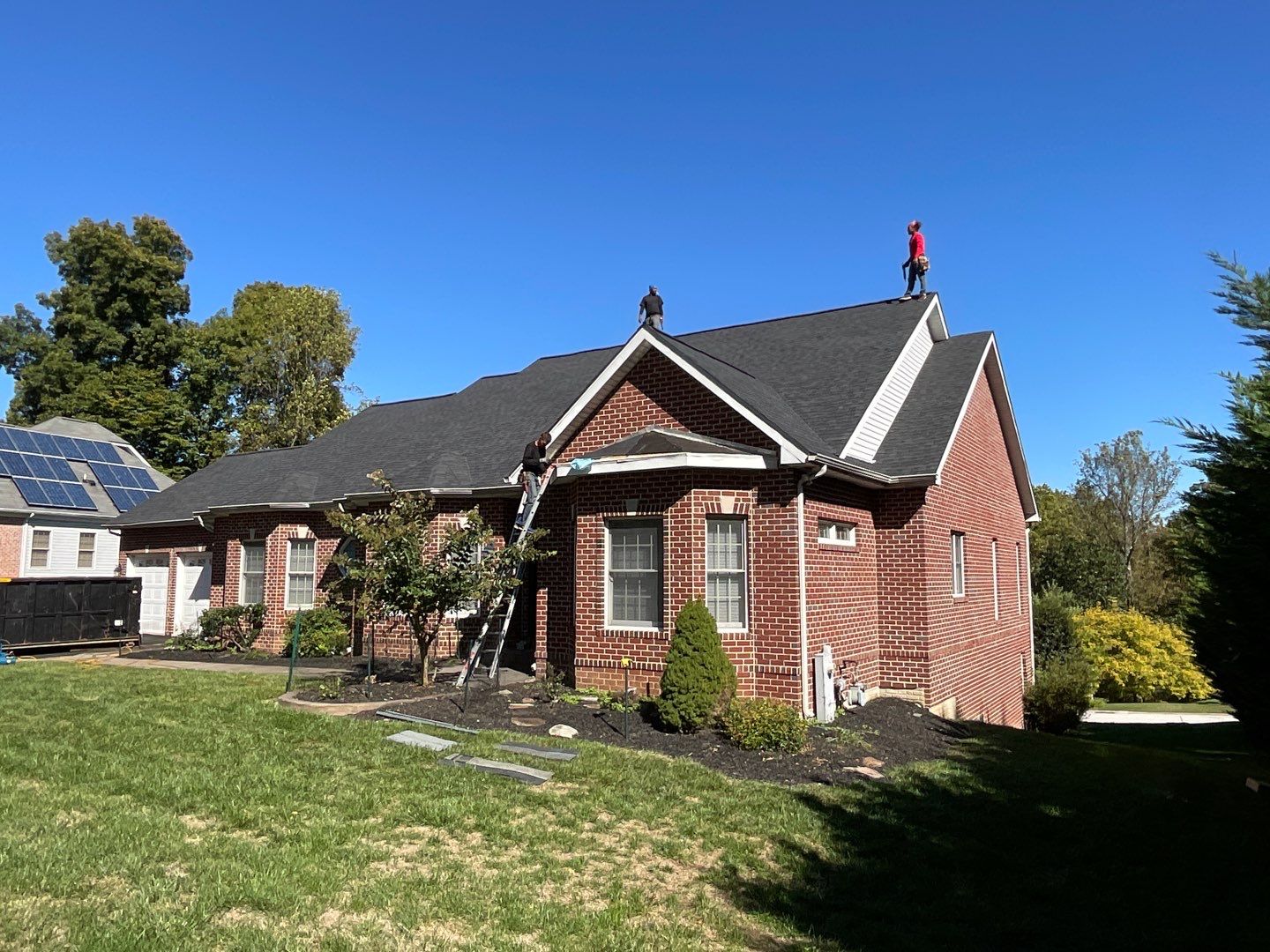 Residential Roofing Installation by Alpha Design Services