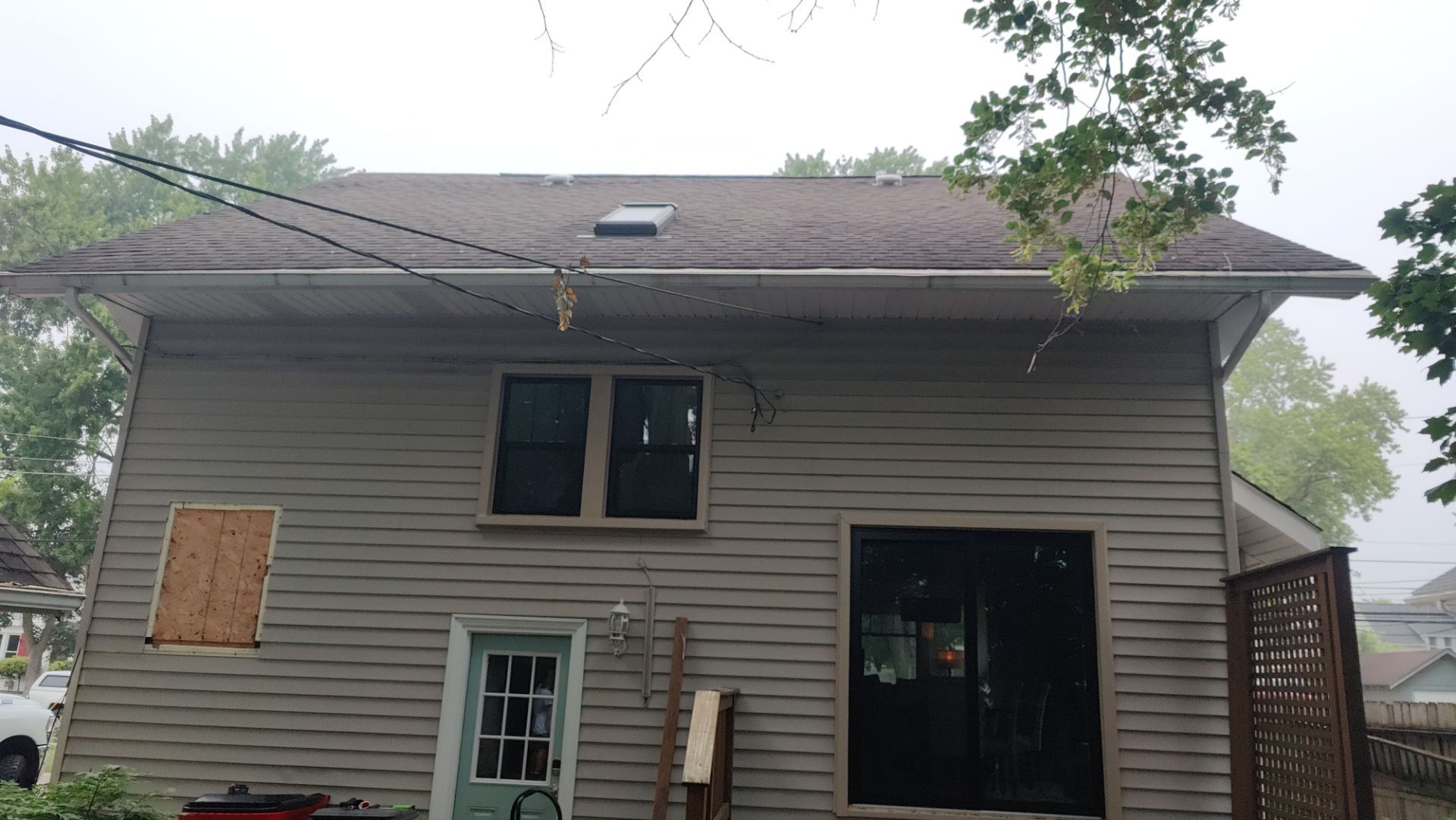 Siding Replacement using Alside Charter Oak D4.5" Deep Moss by 180 Contractors