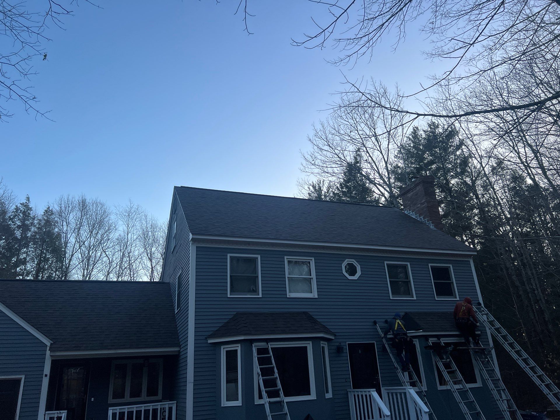 Deerfield, NH Roof Install by Tall pine roofing