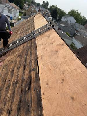 Turtle Shell gutter protection installation in Chicago, IL 60634, photograph 15