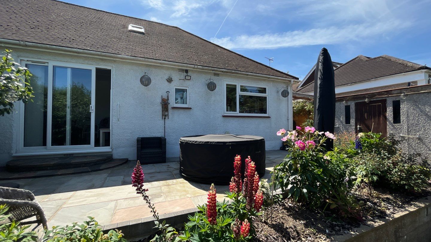 Roof Clean - Render Clean using Honda 15lpm Low Pressure Washing Machine by Ges Exterior Cleaning ltd
