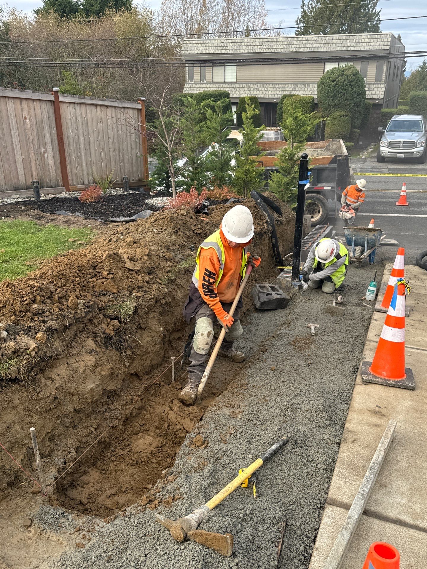Retaining Wall & Concrete Patch Repair | Everett  by Jireh Asphalt & Concrete Inc 