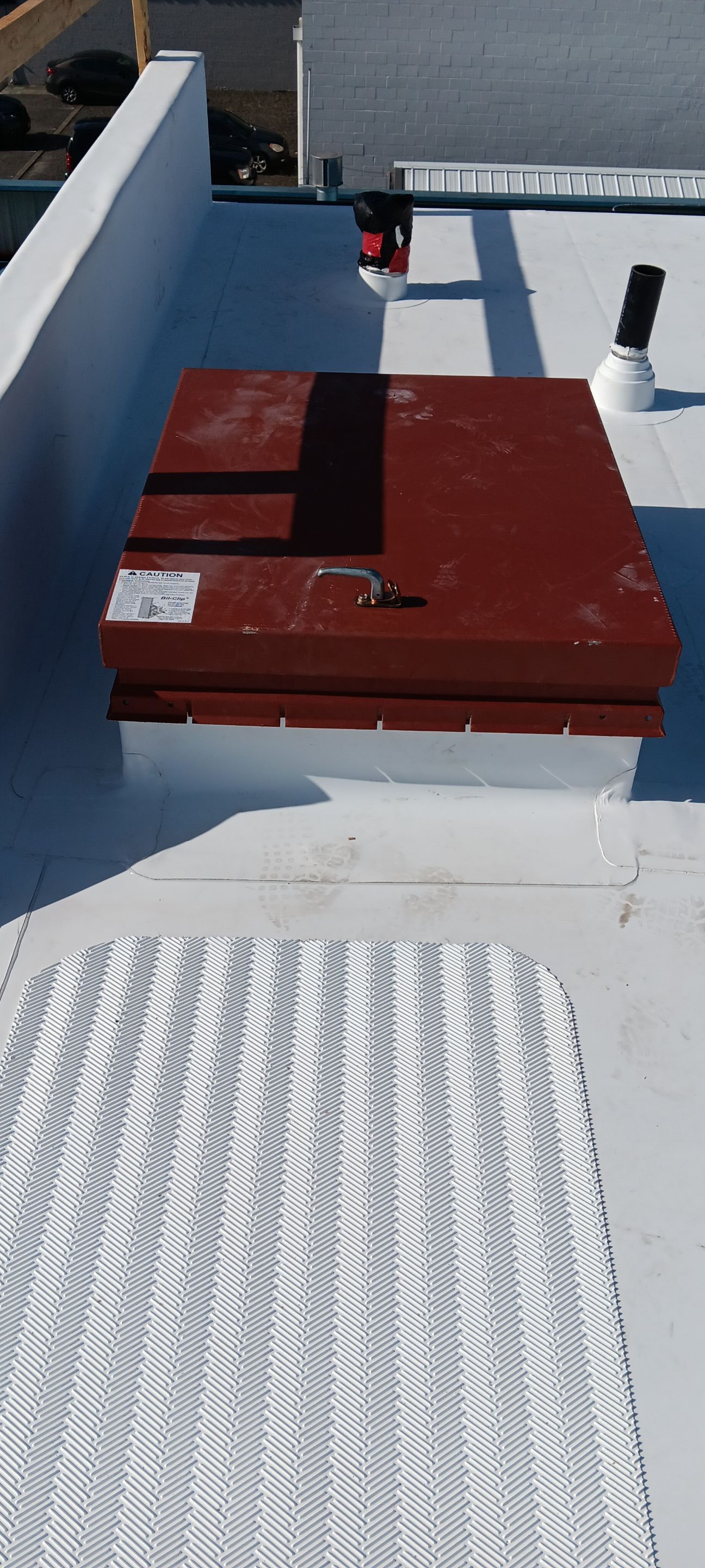 Commercial Roofing Replacement using TPO by Vitan Construction LLC 