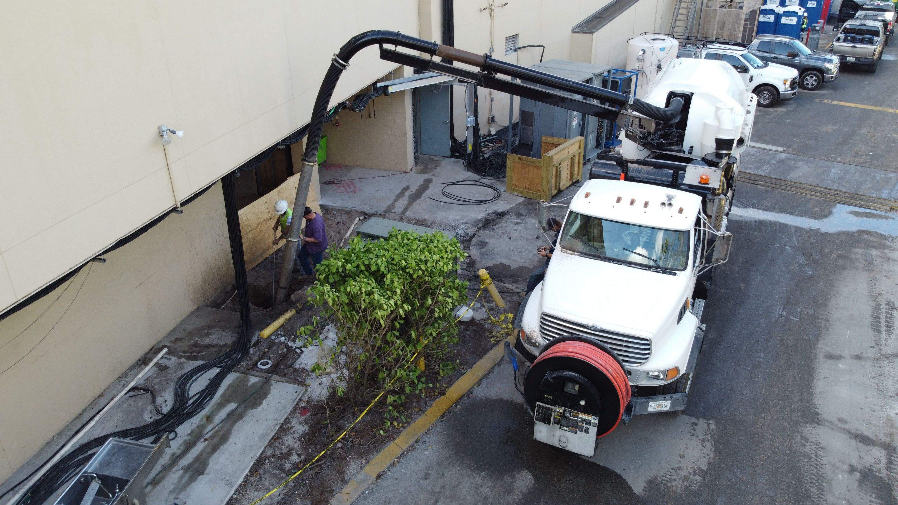 Ritz-Carlton North Service Road Daylighting by Don Mar, Inc. Storm Water Solutions