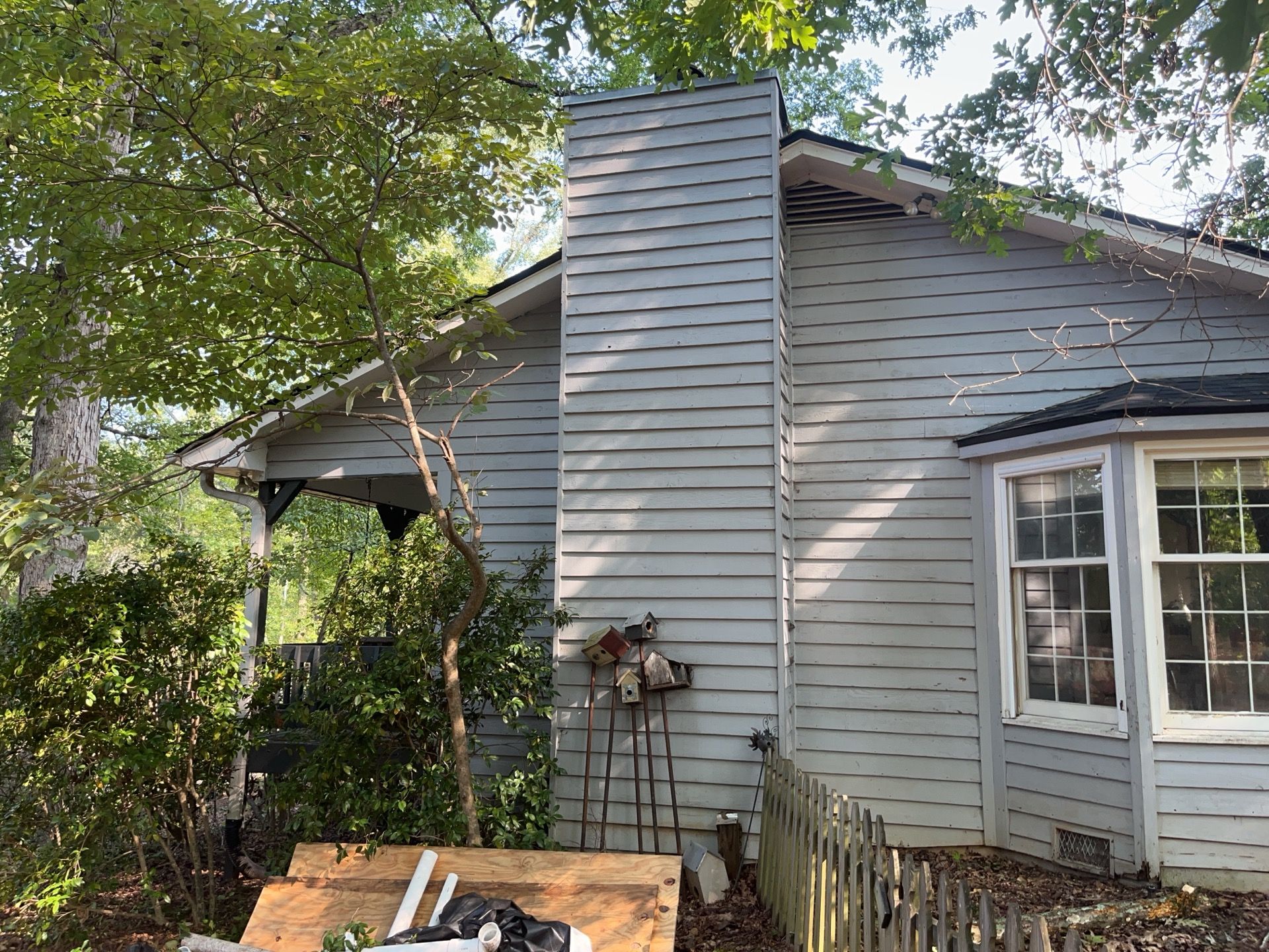 Exterior Painting using Sherwin Williams WoodScapes  by Nelson Exteriors 