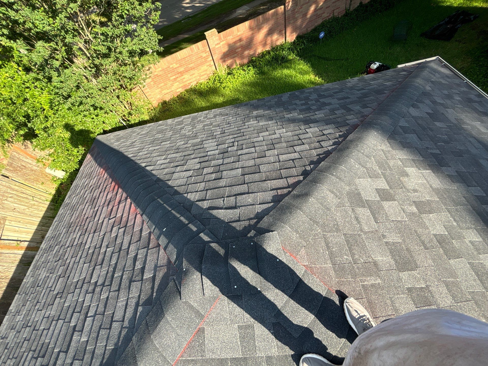 Residential Roofing Installation using Owen's Corning Duration (Lifetime) Shingles by Roof Repair Company