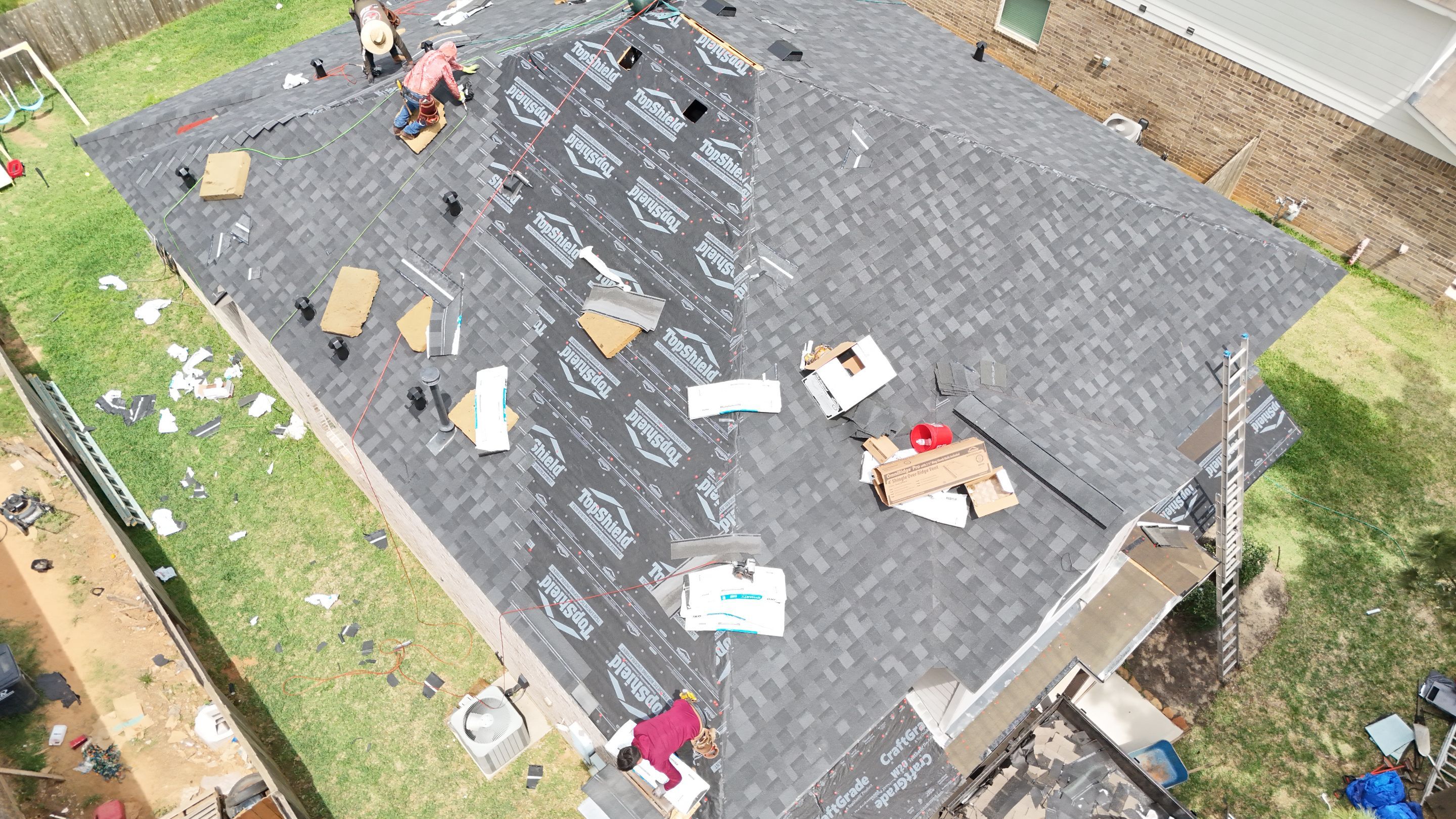 Project in Magnolia, Texas by Roof Top Innovations 