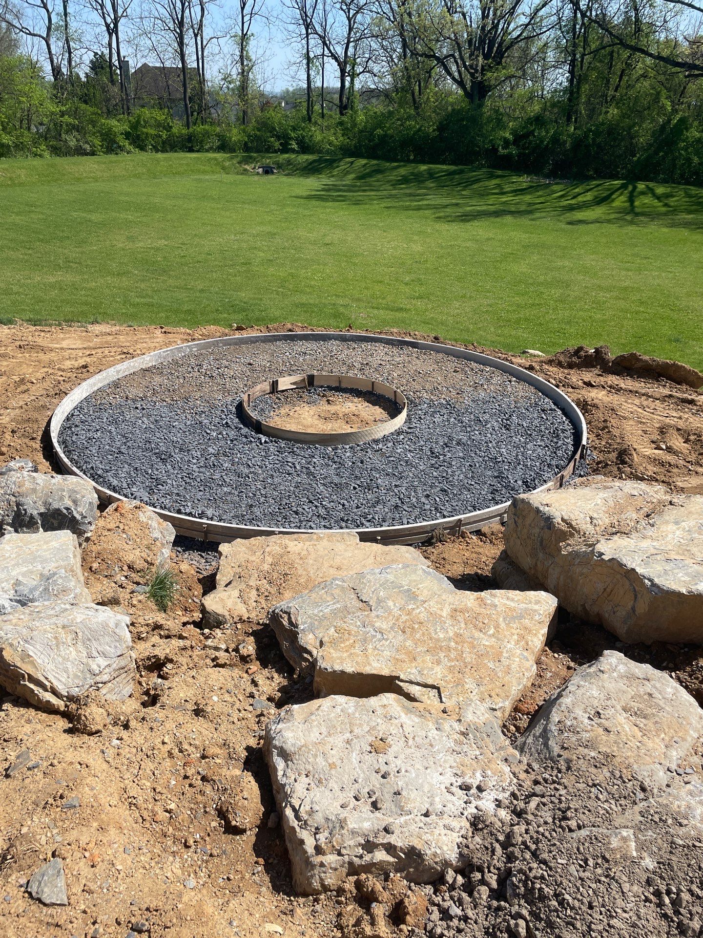 Stamped Pool Deck in Whitehall, PA by Architectural Concrete Design