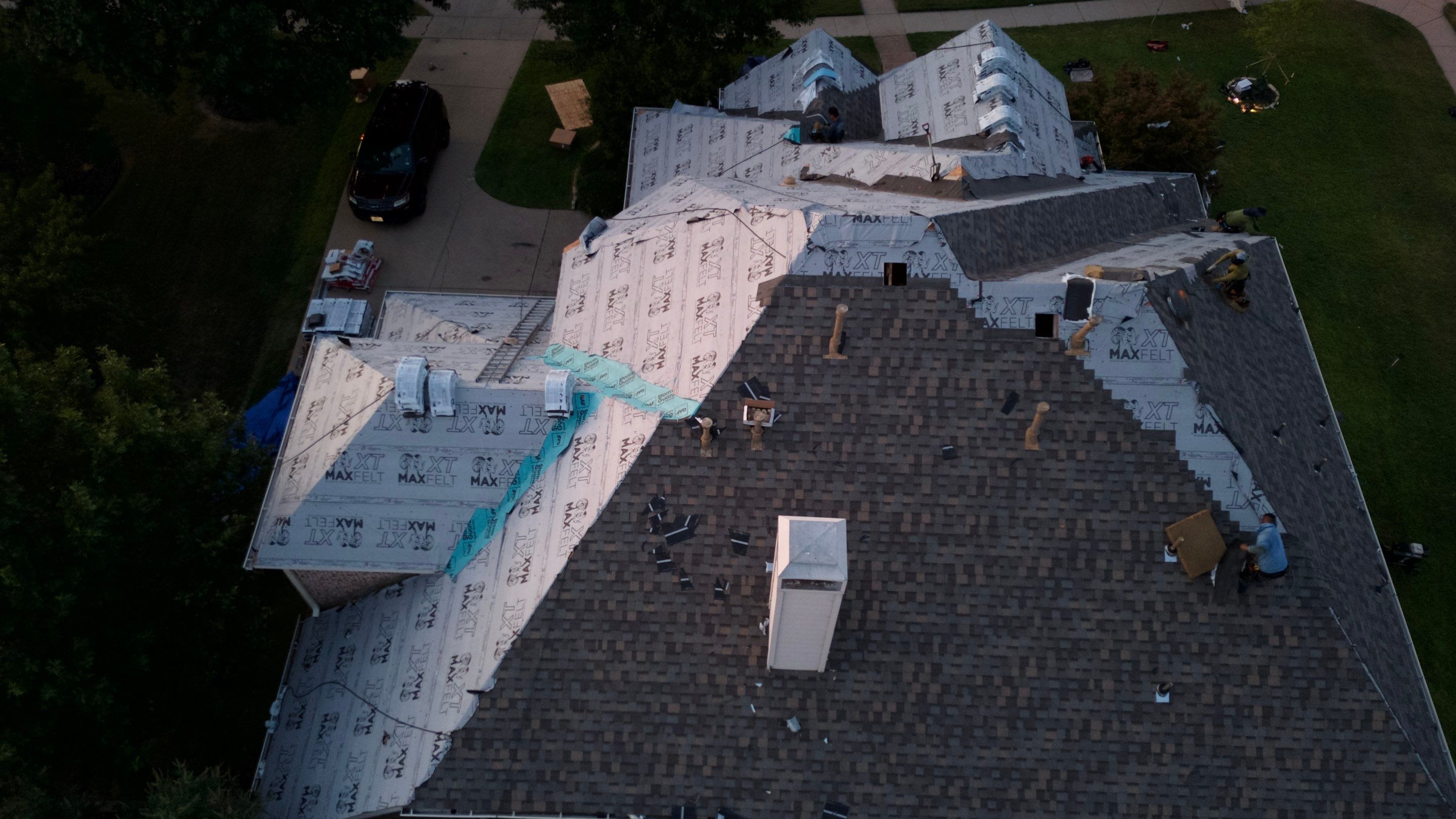 Residential Roofing Installation using IKO Nordic Class 4 by Becker Roofing and Exteriors