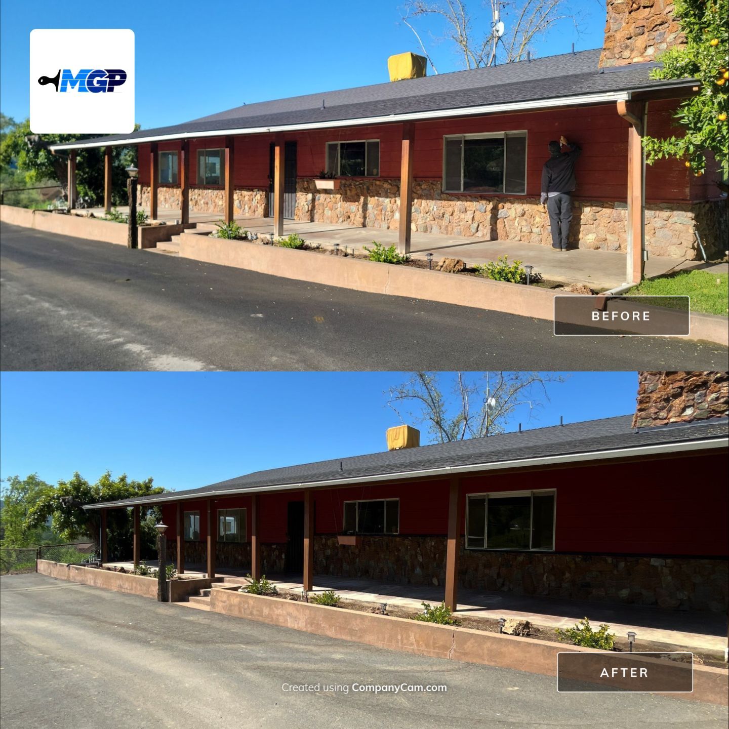 Amazing Exterior transformation!! by MGP Coatings