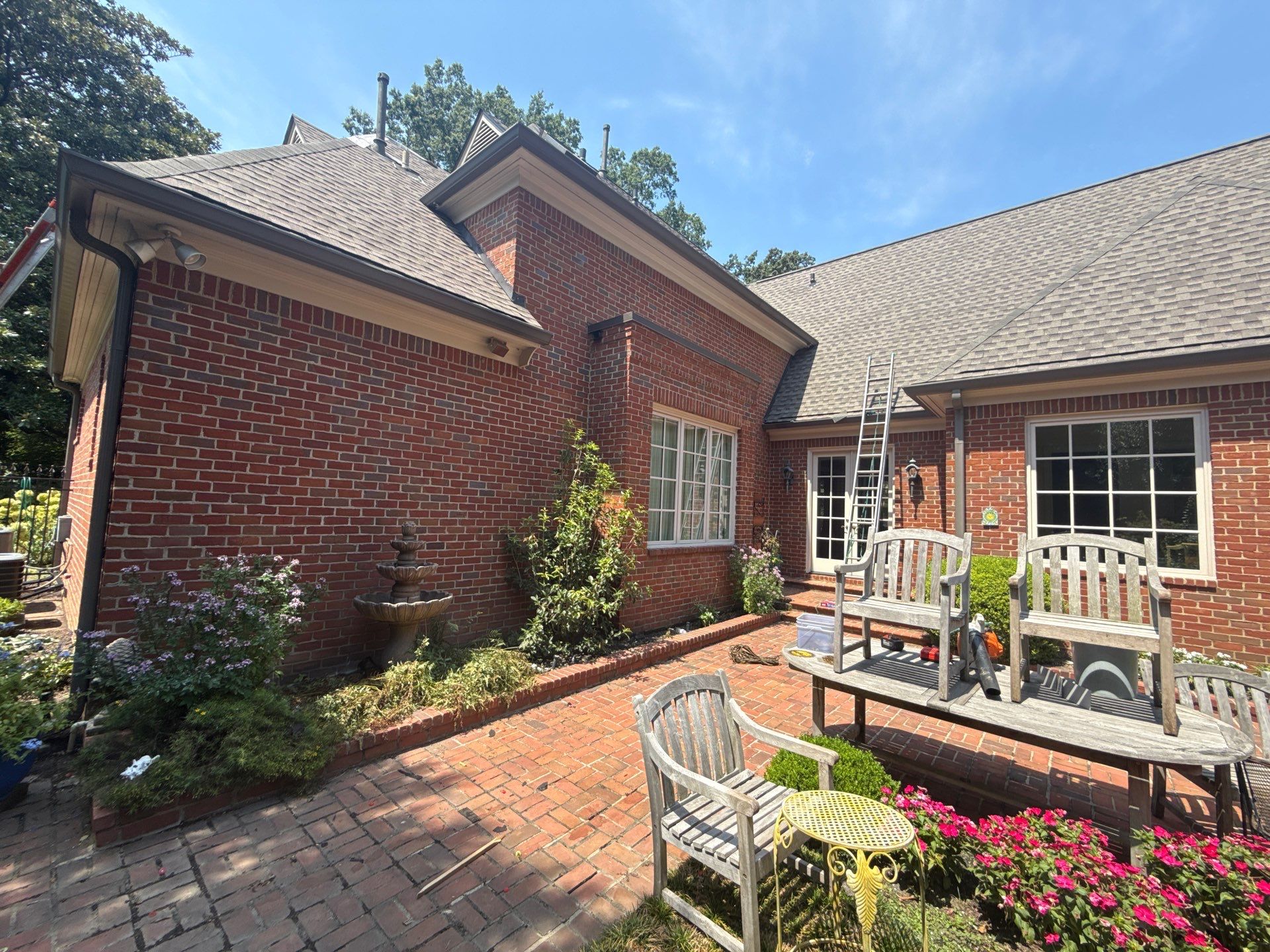 Memphis Residential Roof Replacement with GAF Timberline HDZ Shingles by Revival Roofing Services
