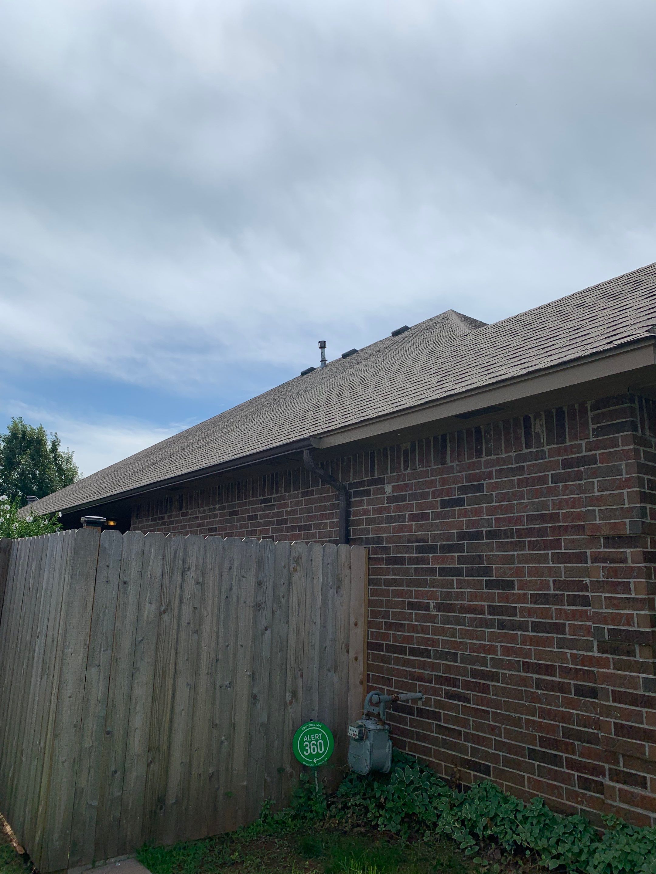 Reroof using GAF HDZ in Charcoal by Castillo Roofing