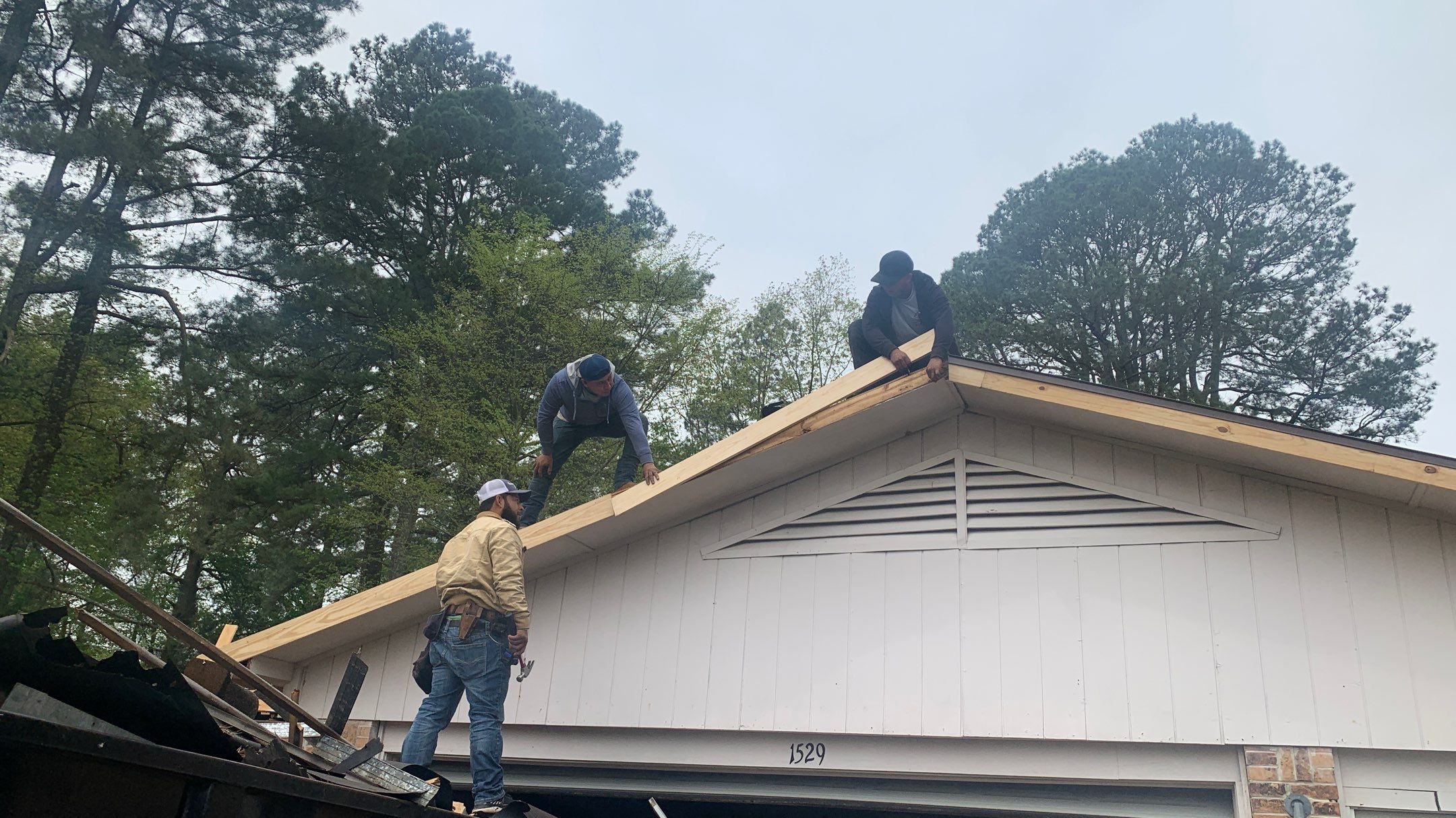 Residential Roofing Installation using CertainTeed XT25 by Hostetler Roofing