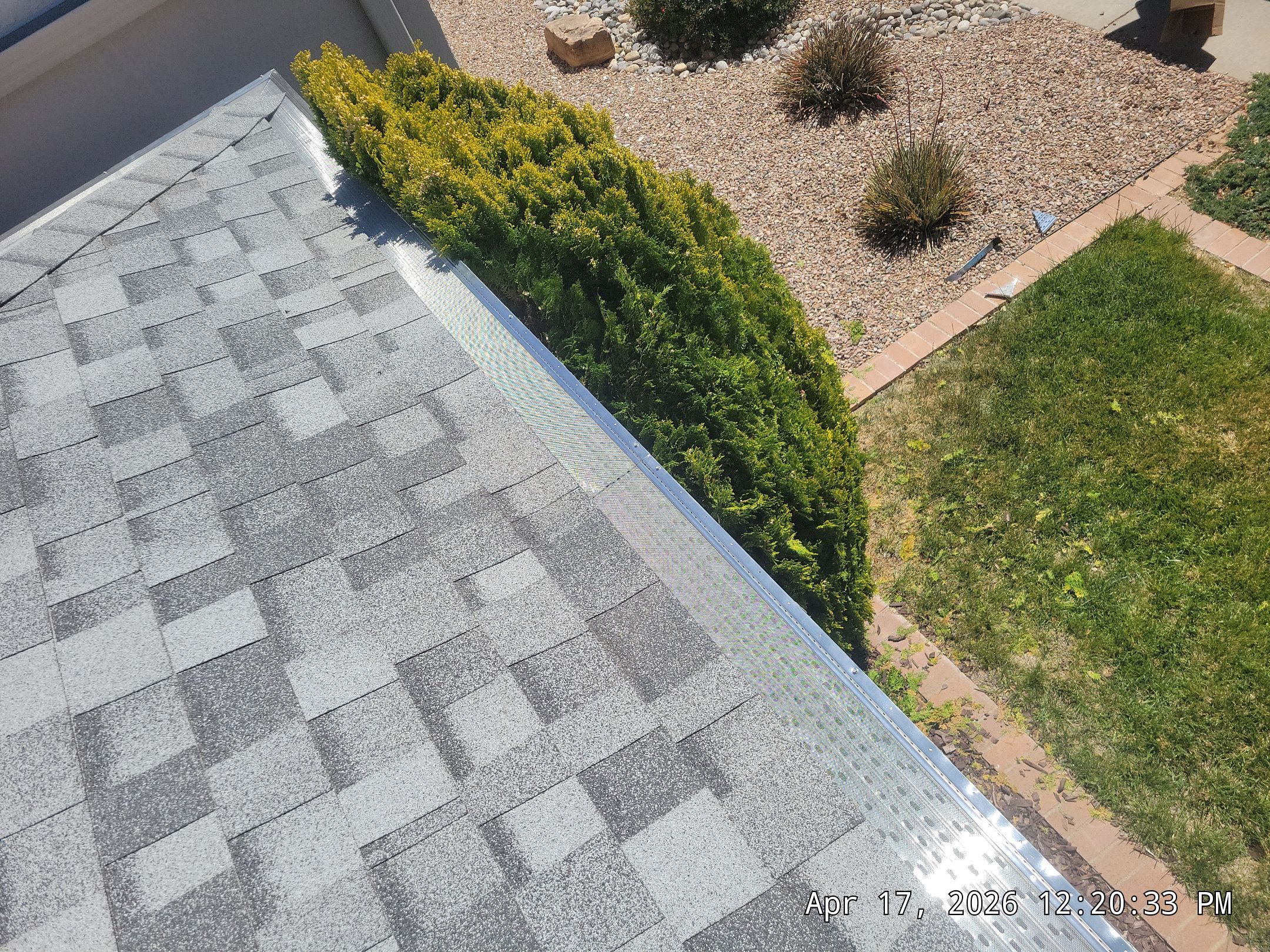 New Dome Skylights and Gutter Guard Installation in Albuquerque by Doyle Roof Masters Inc