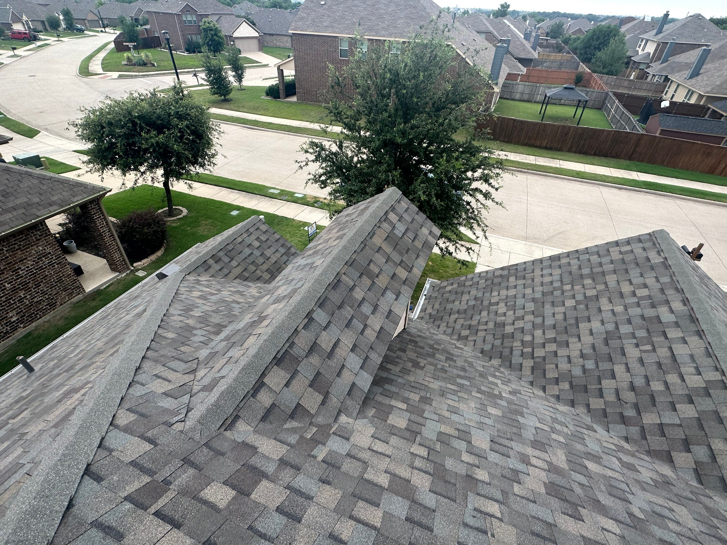 Residential Roofing Installation using CertainTeed Landmark MaxDef Weathered Wood by OneSource Roofing and Restoration