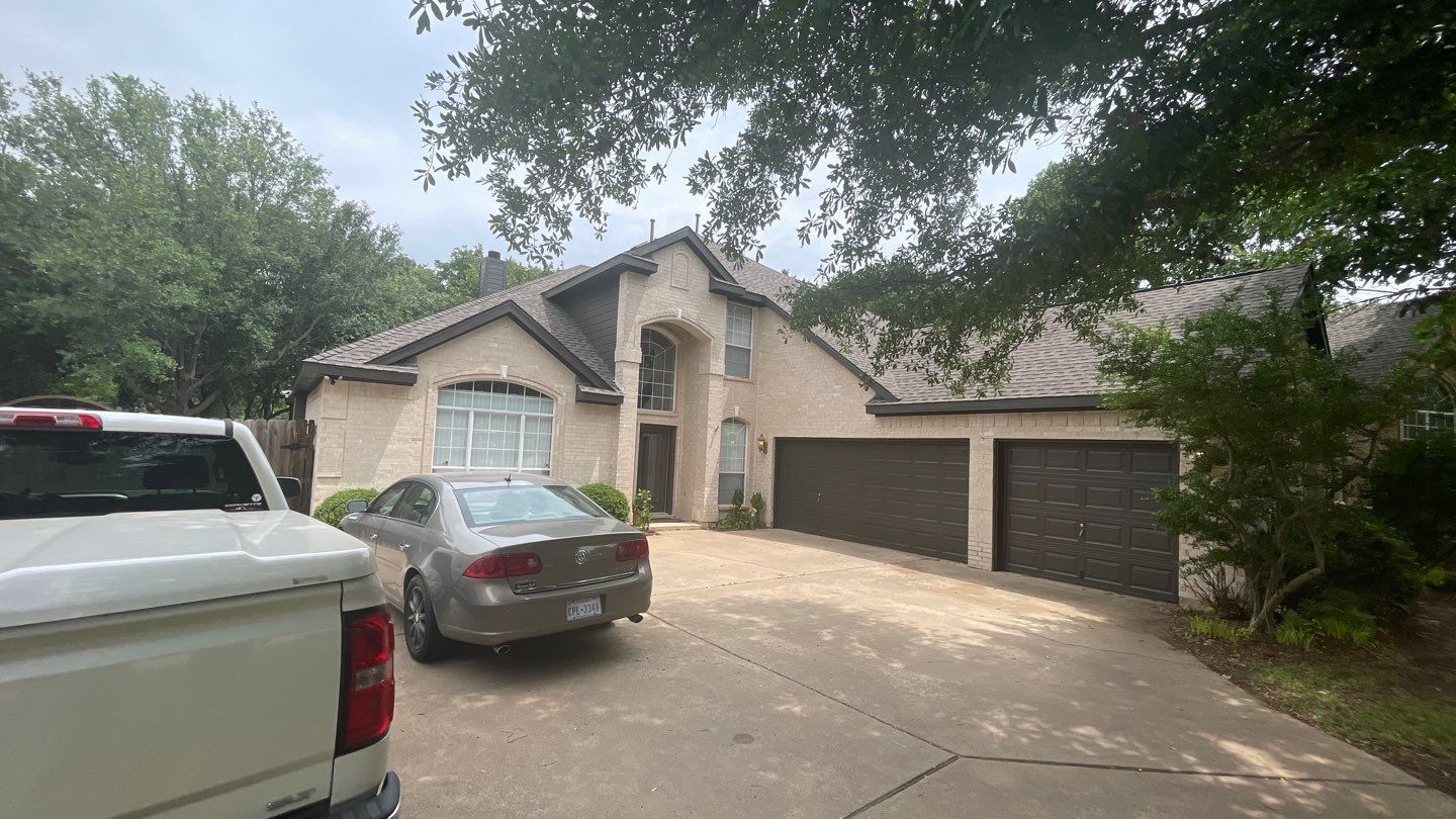 Full Exterior Remodel (Roofing, painting, Gutters) & Interior Damage Repair & Painting by First United Roofing & Construction