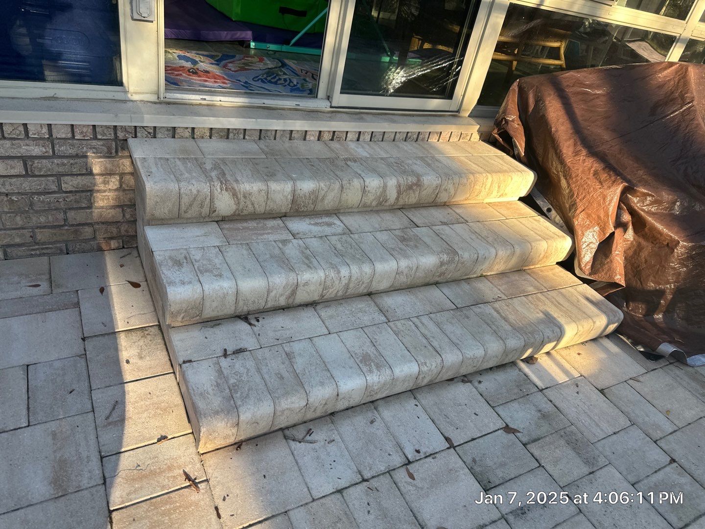 paver patio using Concrete Sealant by DuraSeal