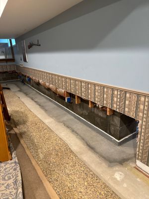 Interior French Drain With Radon Seal & Mold Remediation in Wall Township
