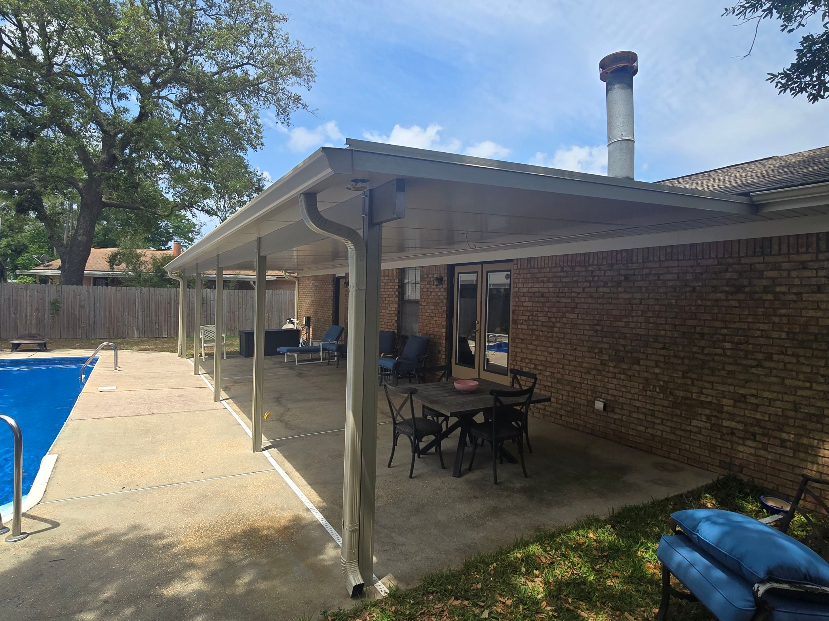 Poolside Patio Cover by Titan Sunrooms