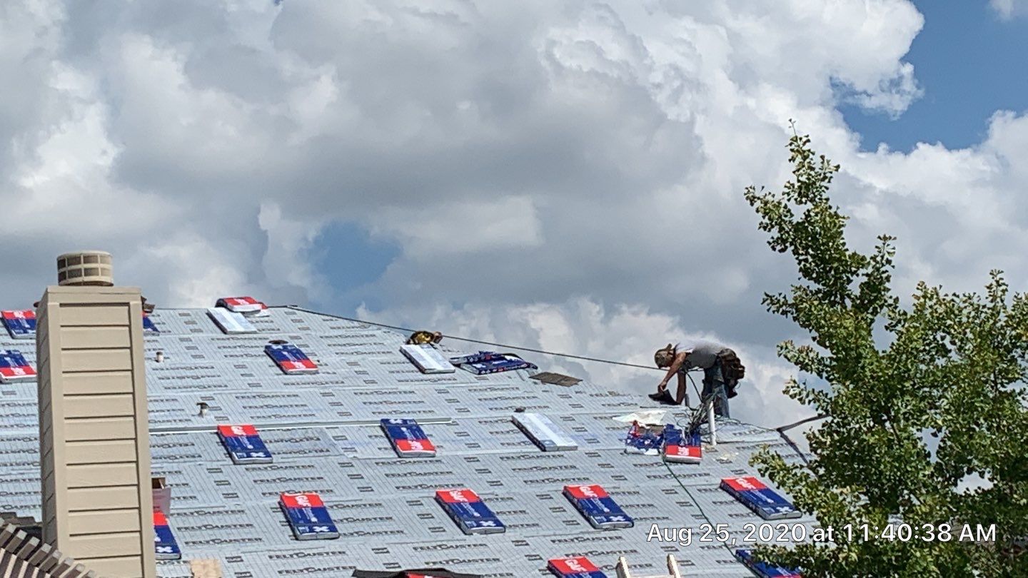 Solar Panel Install with a New Roof by First United Roofing & Construction