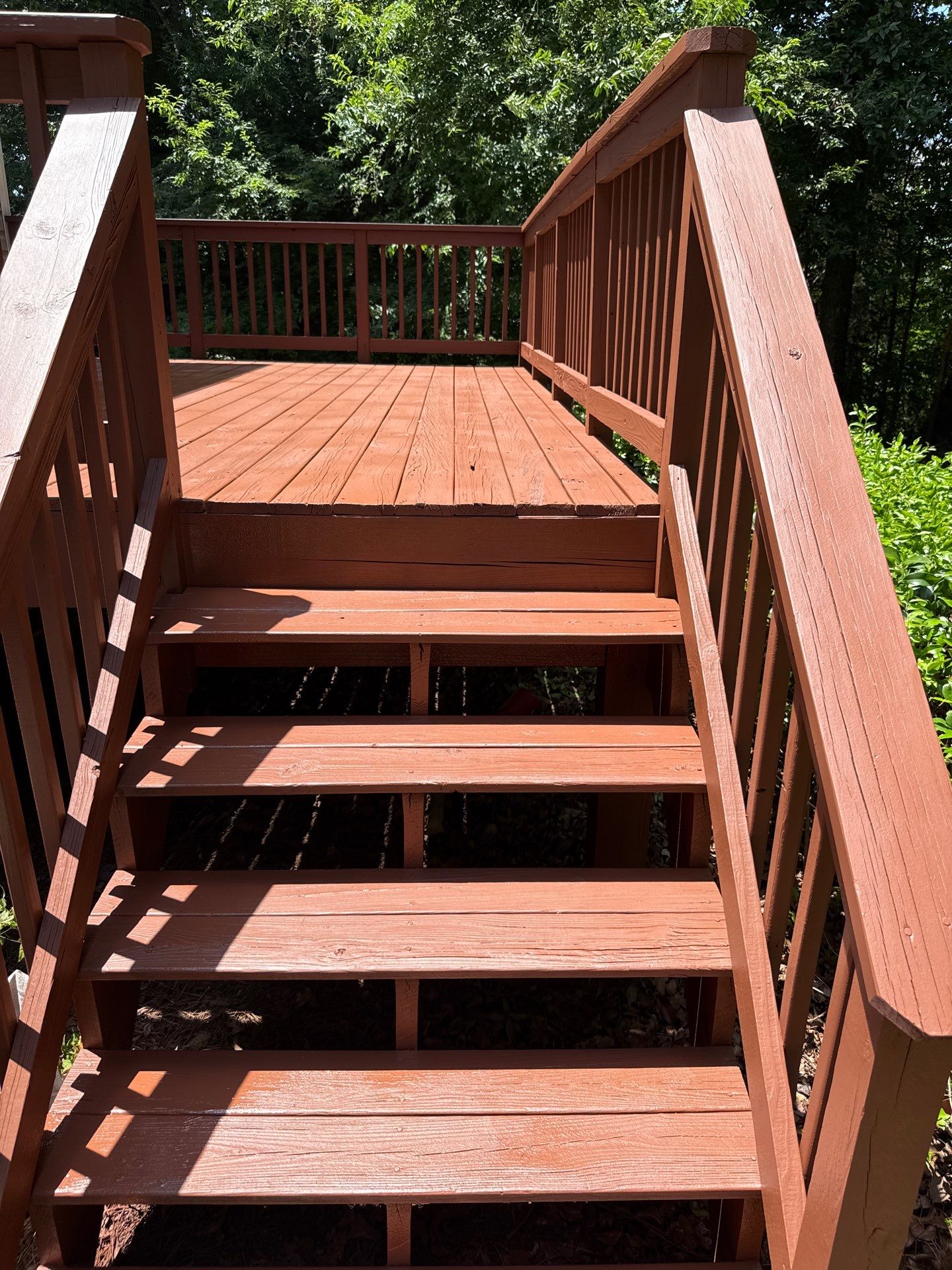 Wood Deck using Wood Stain by DuraSeal