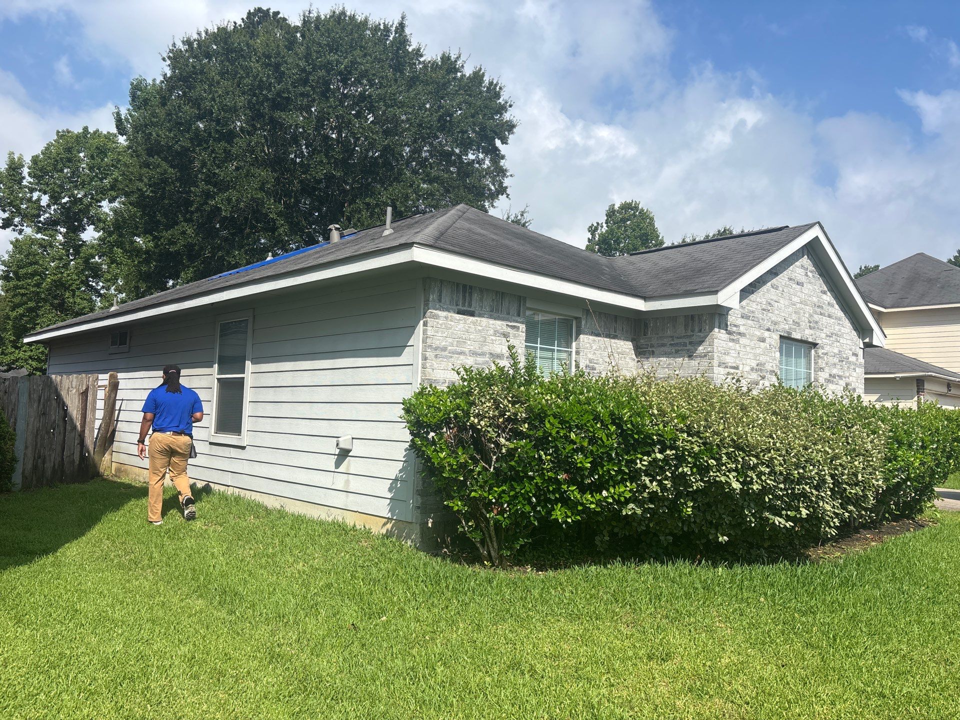 Owens Corning Duration Shingle Roof Replacement in Willis, Texas by Abbott Roofing Company