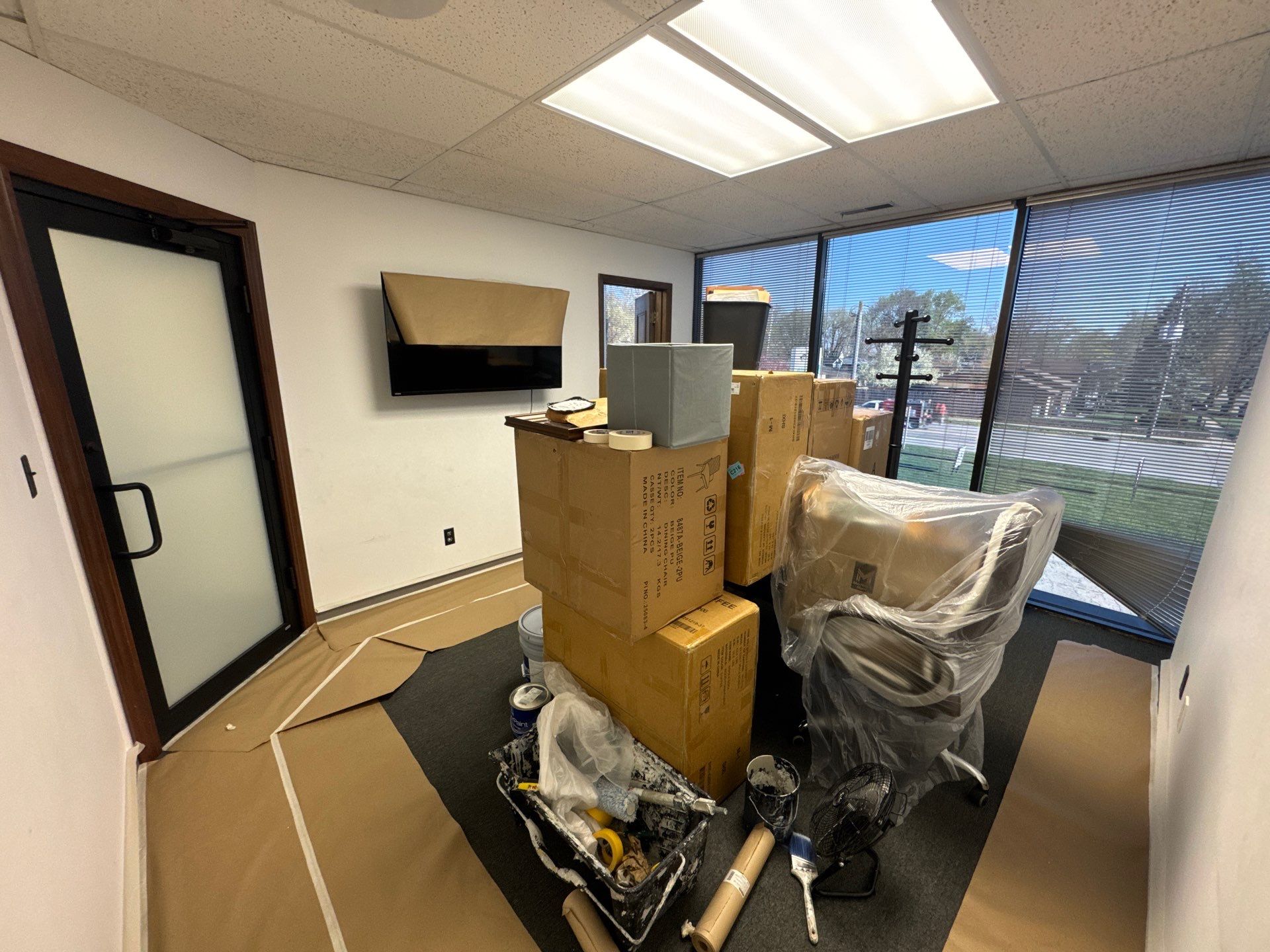 Commercial Office Repaint  by Midwest Paint LLC