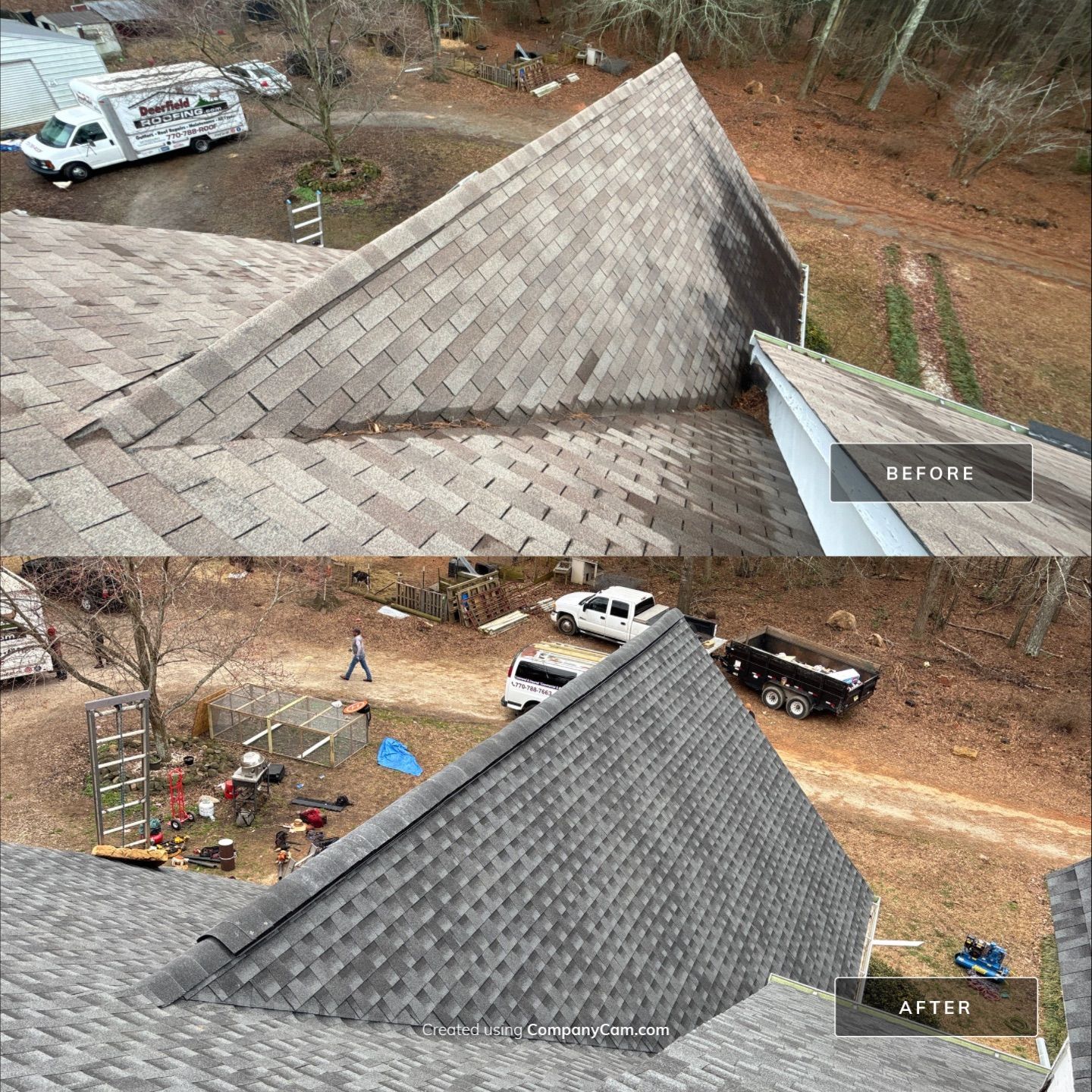 Roof Replacement by Deerfield Roofing LLC