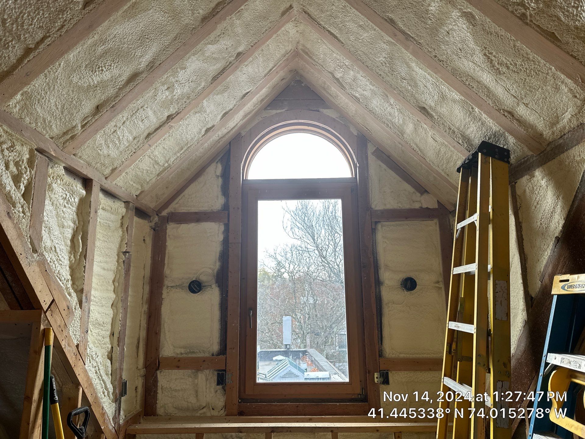 Spray Foam Insulation using Closed Cell Spray Foam by NYS Foam & Energy