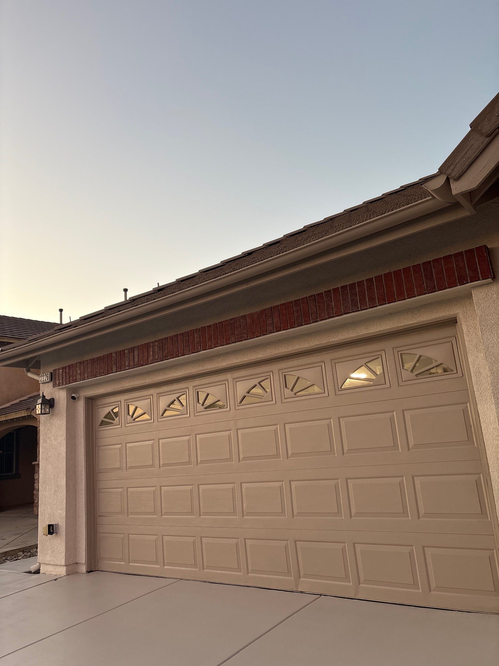 Sandblasting & Staining Concrete Driveway In Rancho Cucamonga, CA by La Power Washing Inc