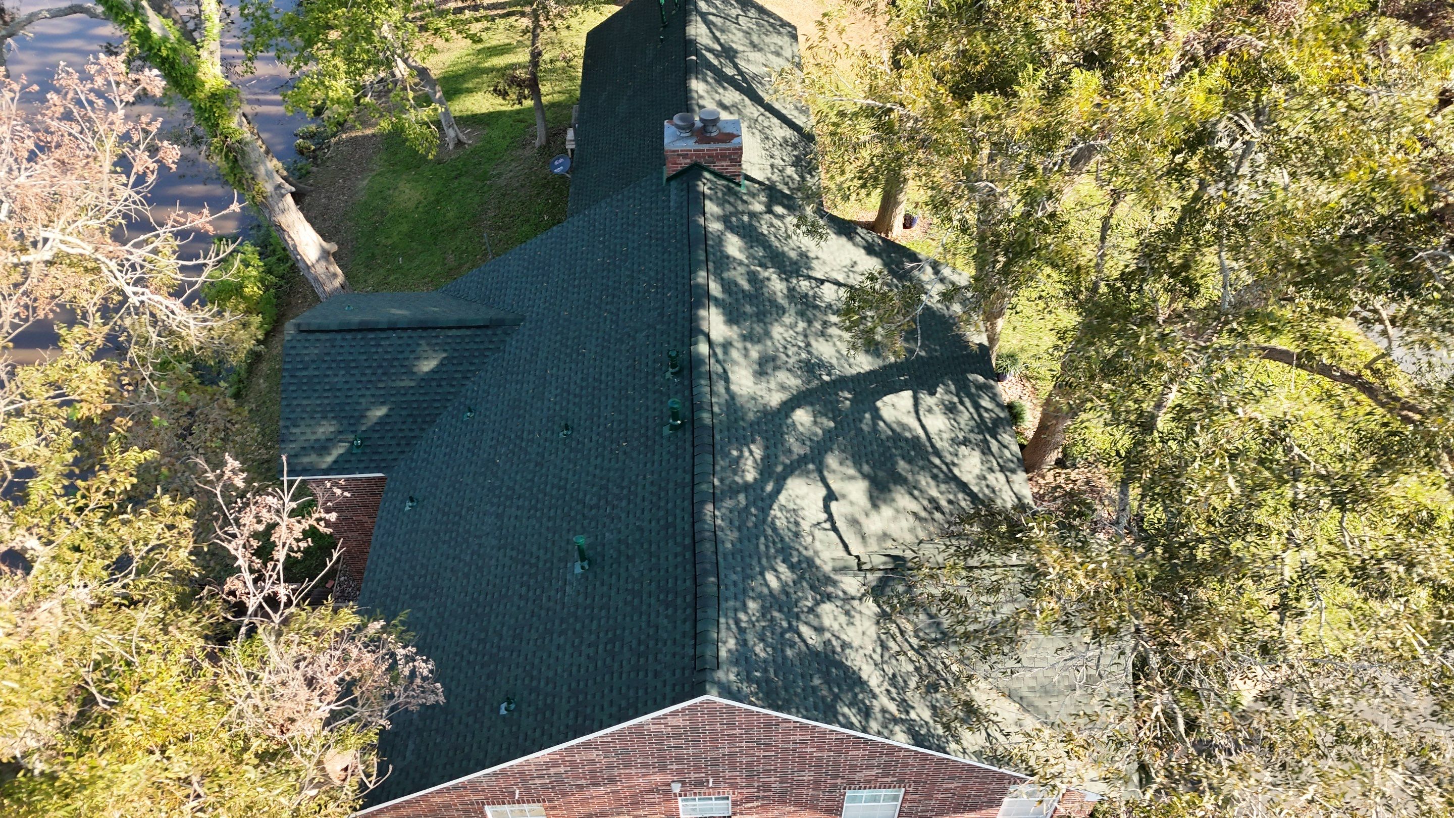 GAF Asphalt Shingle Roof Replacement for Brookshire Home by Onit Roofing LLC