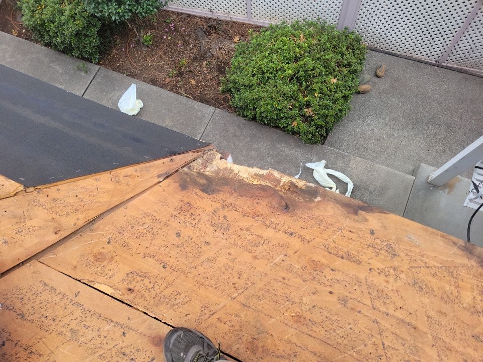Attic Insulation, Roofing, and Solar for this in-town home by Byers Enterprises 