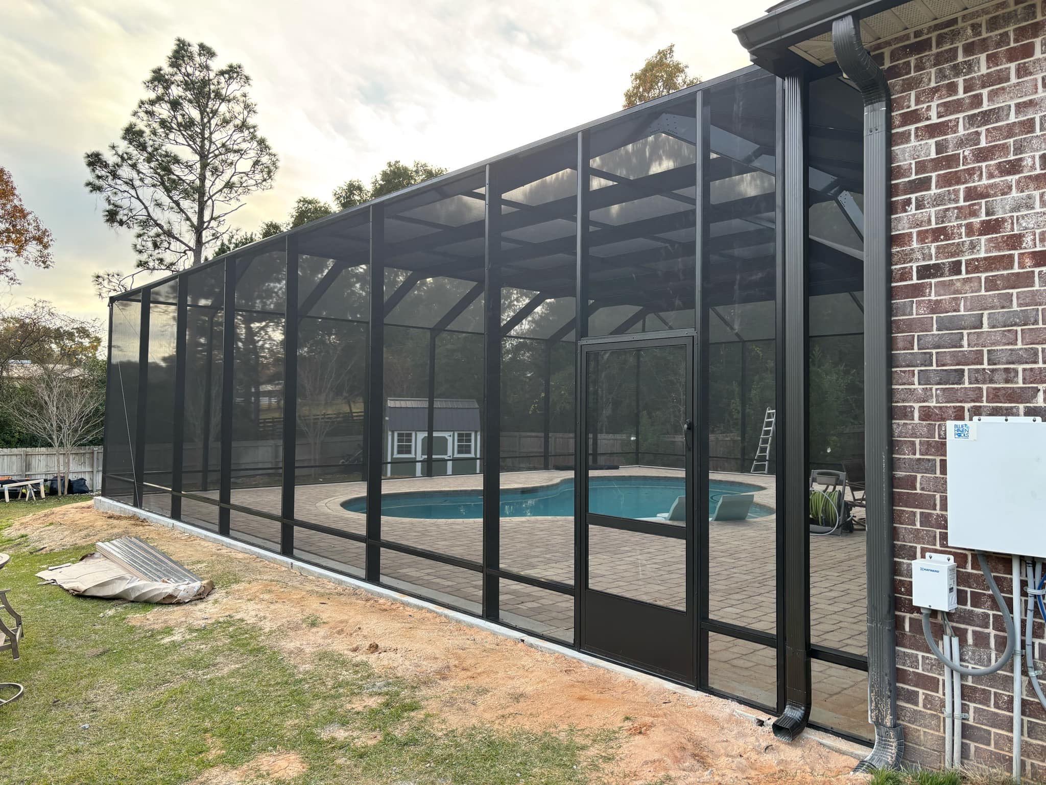 Titan Pool Cage in Baker, FL by Titan Sunrooms
