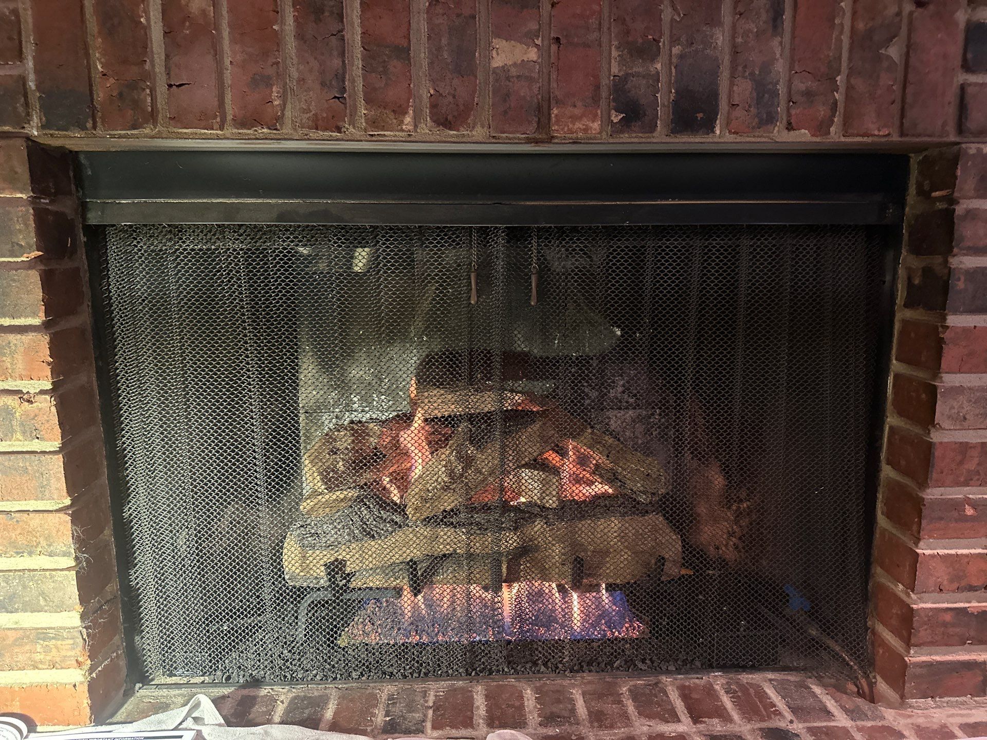 New Log Installation by Hearthmaster