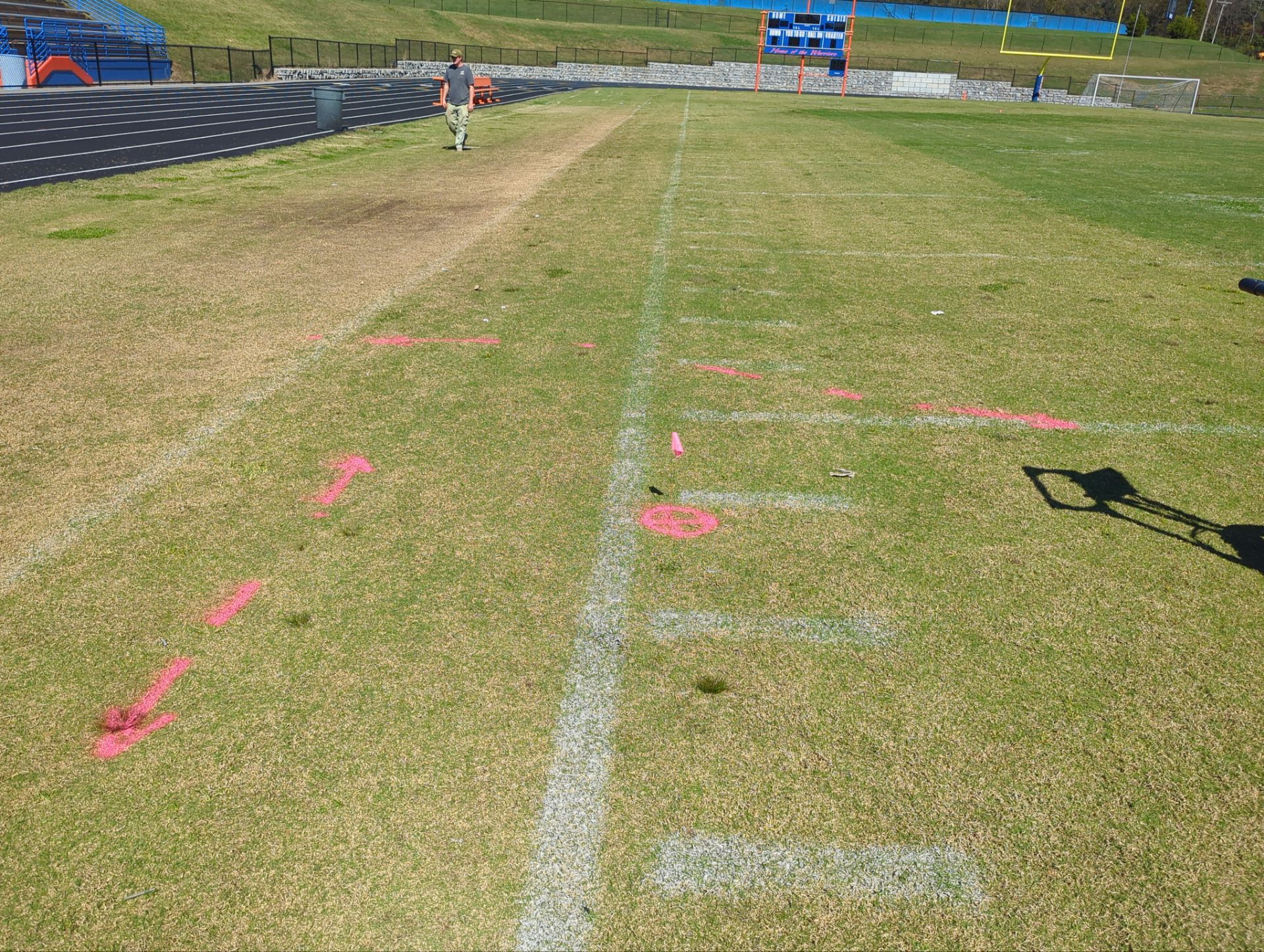 Football Field - Utility Locate and GPR Investigation by Alsip Locating Service, LLC