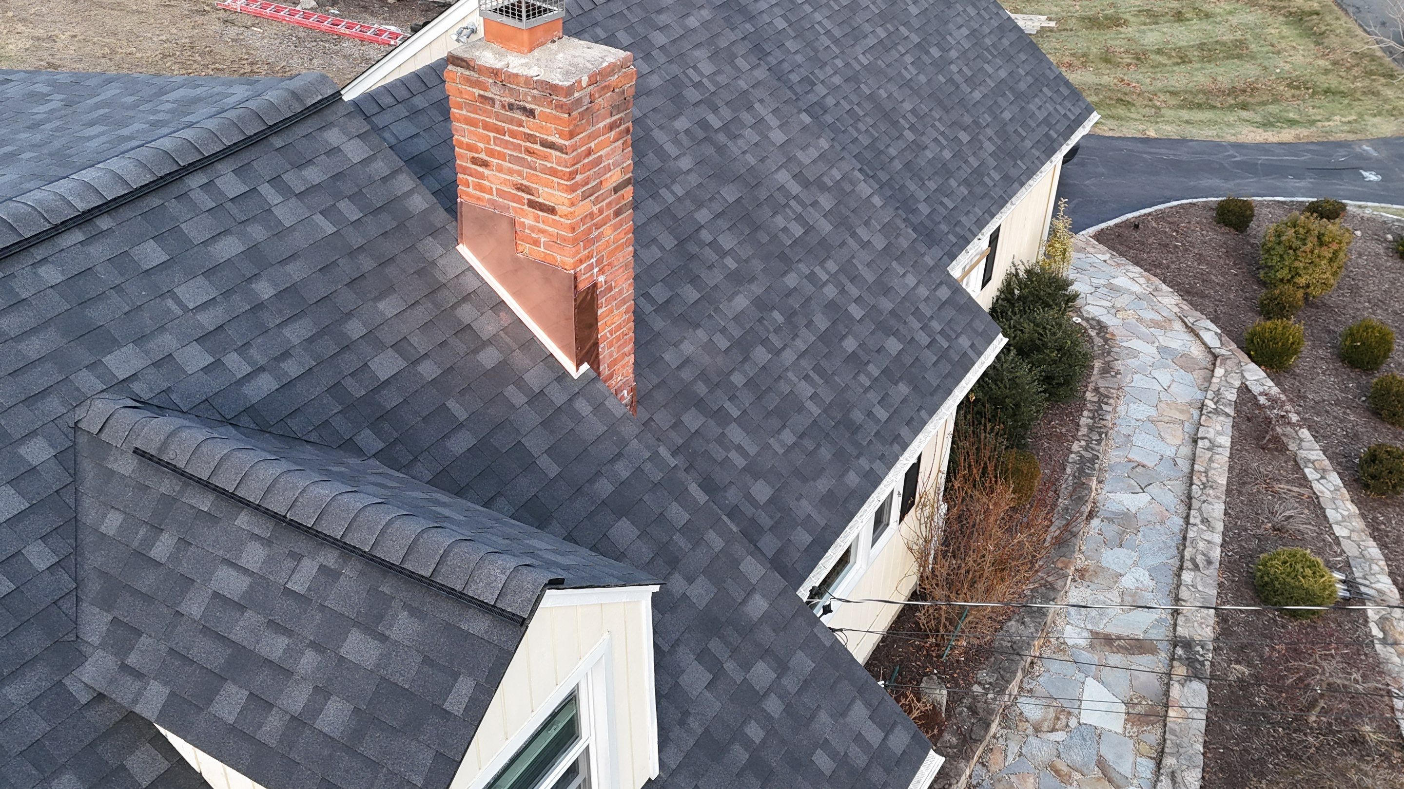 Owens Corning Duration: Onyx Black in Ridgefield, Connecticut by Golden Shield Roofing