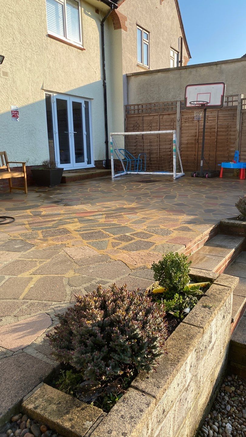 Roof - Driveway - Patio Clean using Honda 15lpm Low Pressure Washing Machine by Ges Exterior Cleaning ltd