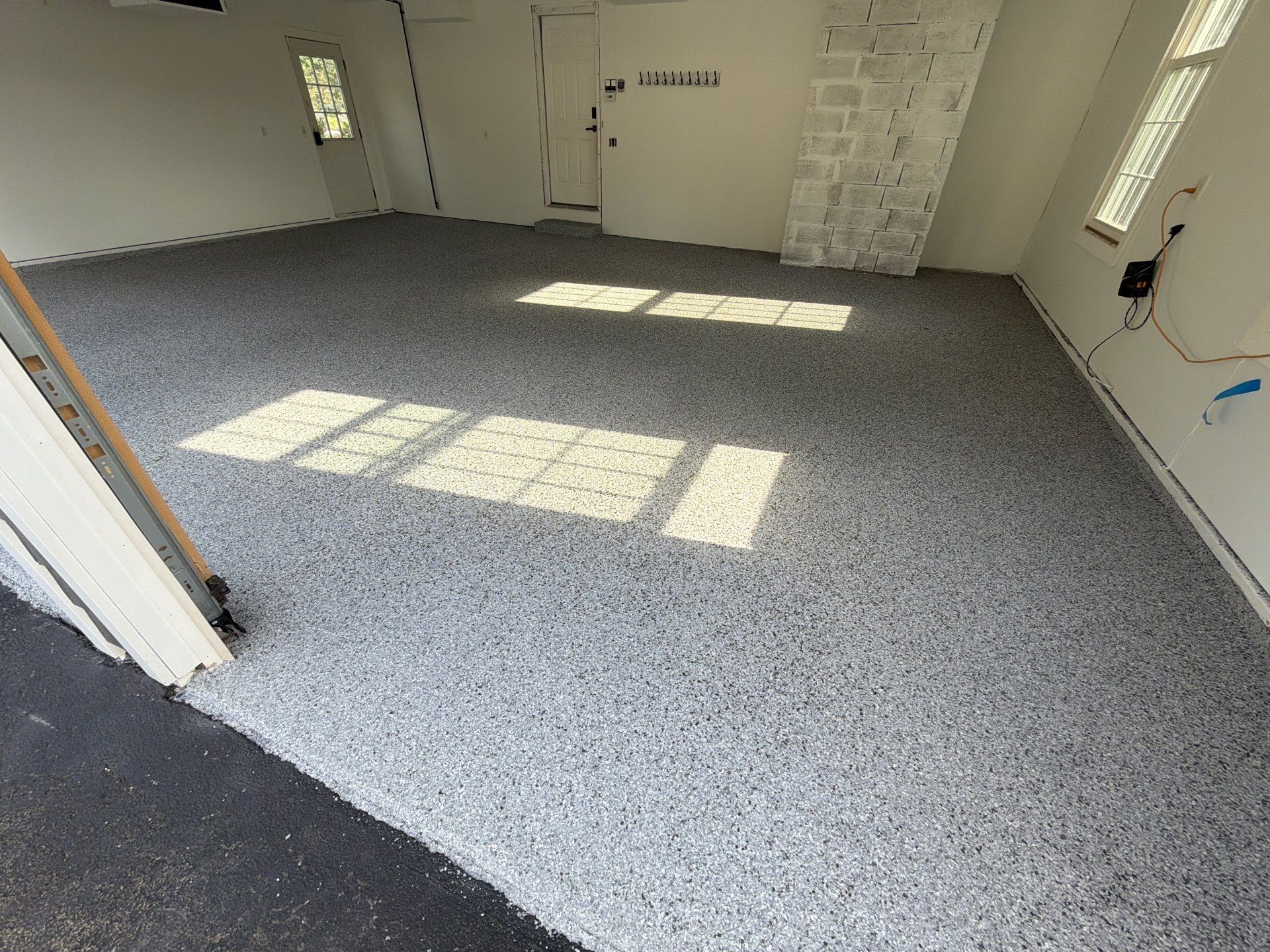 Vintage Silverado Garage Coating by NG Masonry & Construction LLC