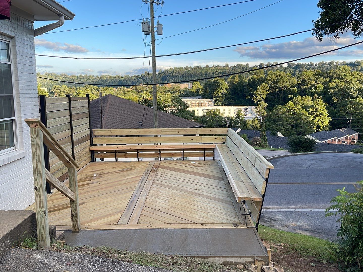 Independence Drive - Deck Installation   by Pillar and Pine