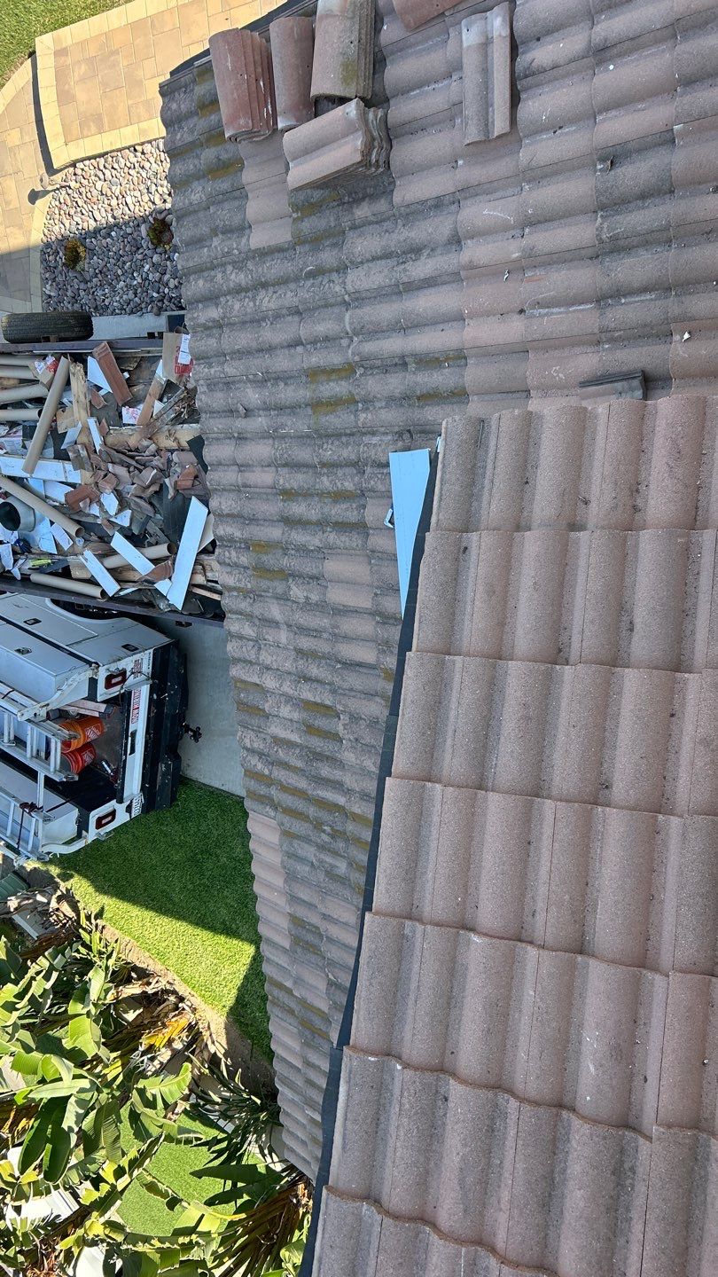 Comprehensive Tile Roof Replacement and Wood Repair in Chula Vista by Reliable Roofing San Diego Inc.