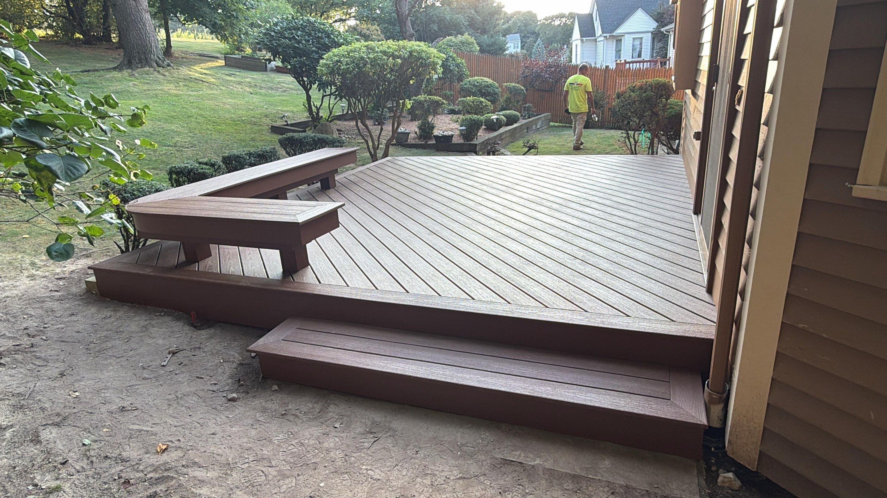 New Deck in Needham, MA by Us Propaint And Renovation