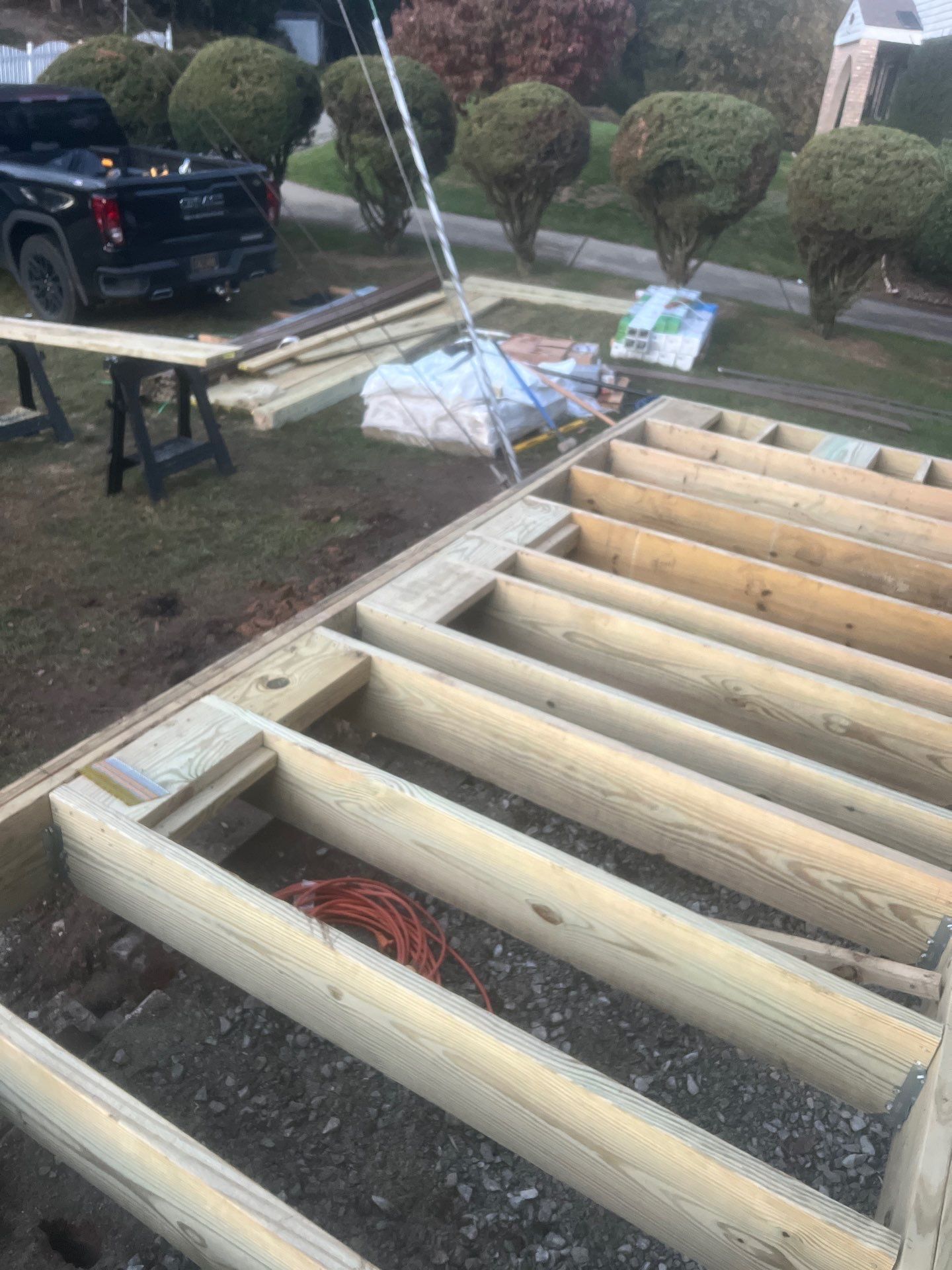 Deck and roof replacement  by Cousins Roofing Siding & Decks