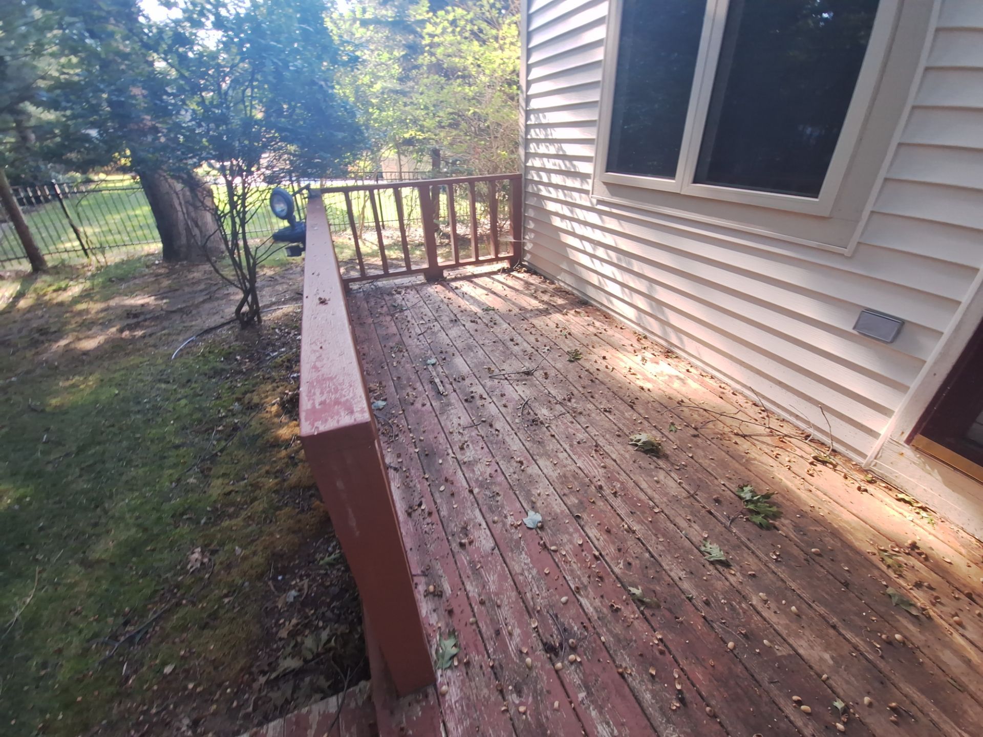 Deck washing and Solid Staining! by Gordon Painting