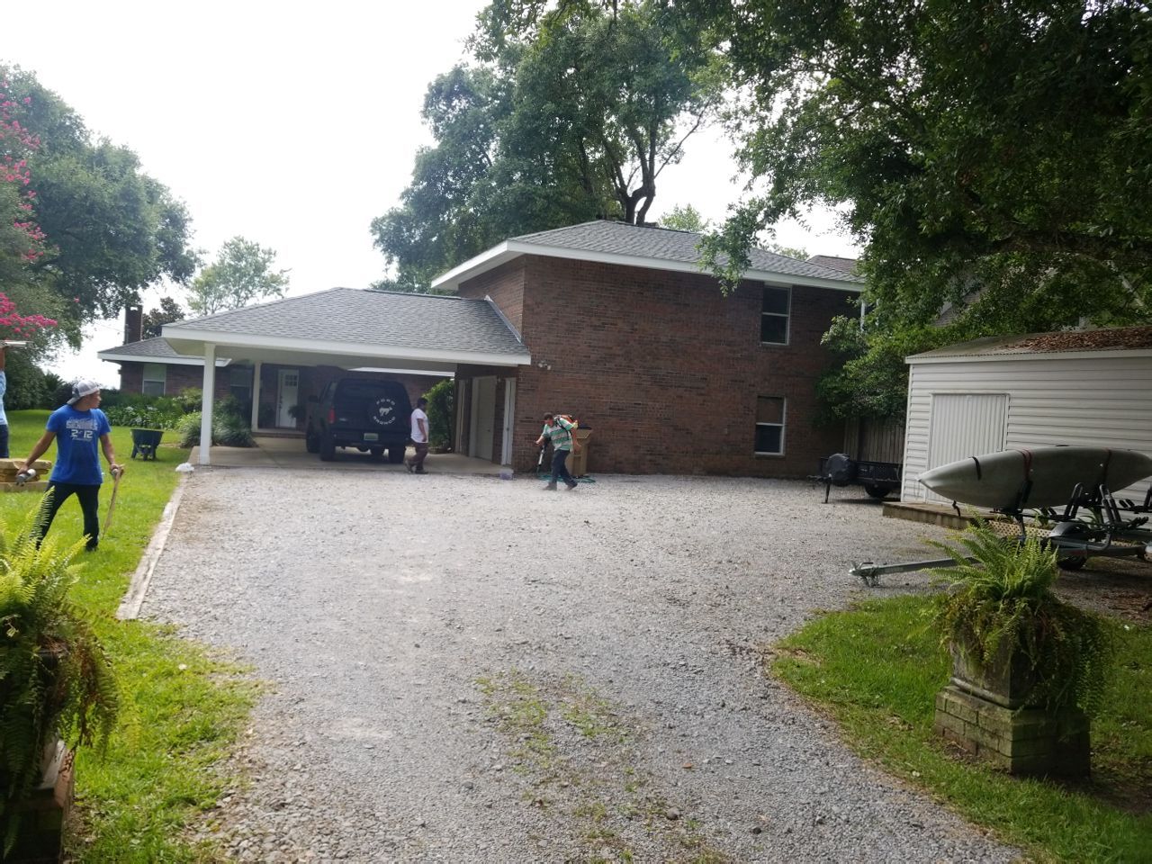 Residential Roofing Installation using Roof Replacement by American Roofing & Construction LLC