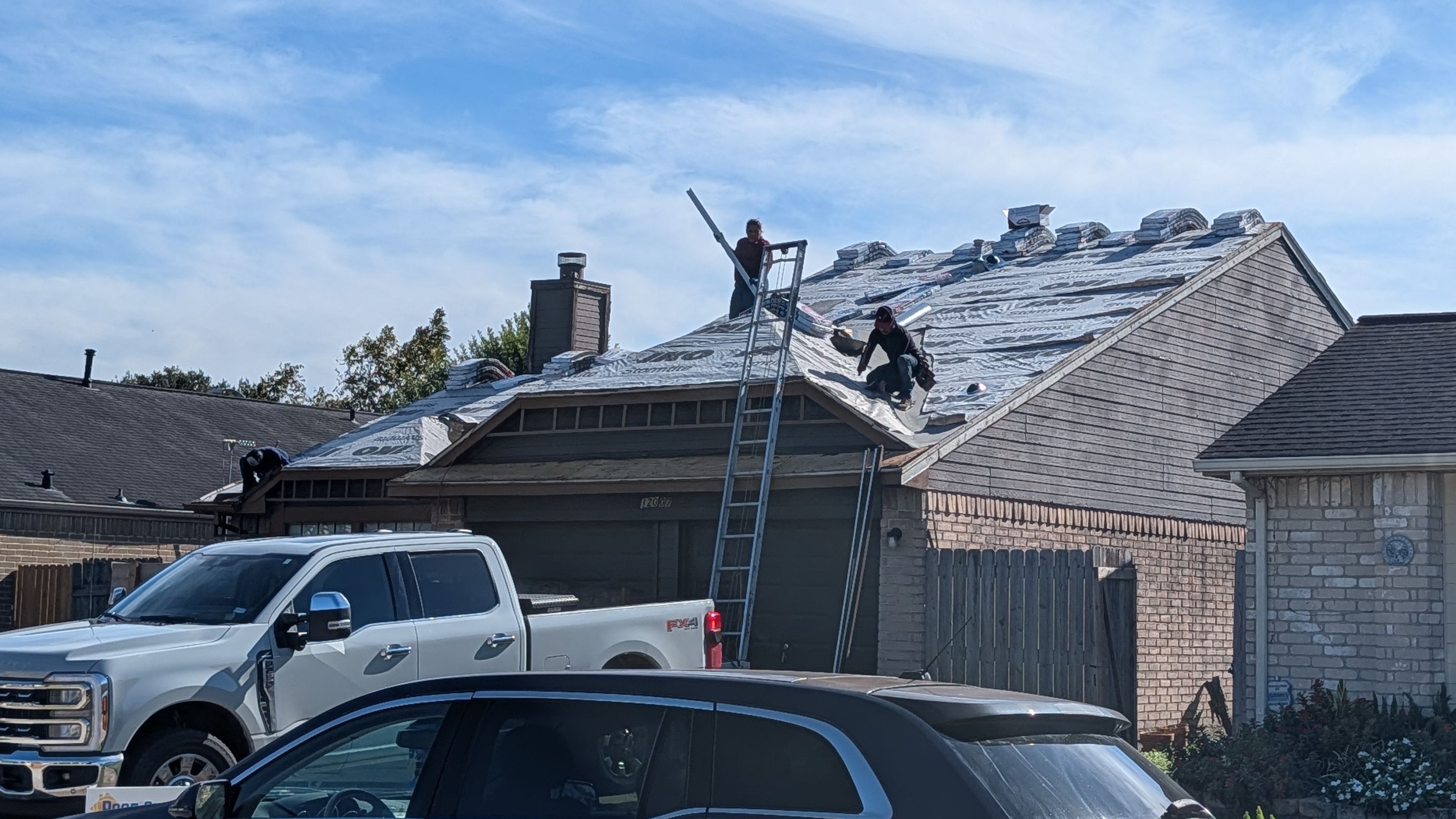 Project in Houston by Roof Guard And Construction