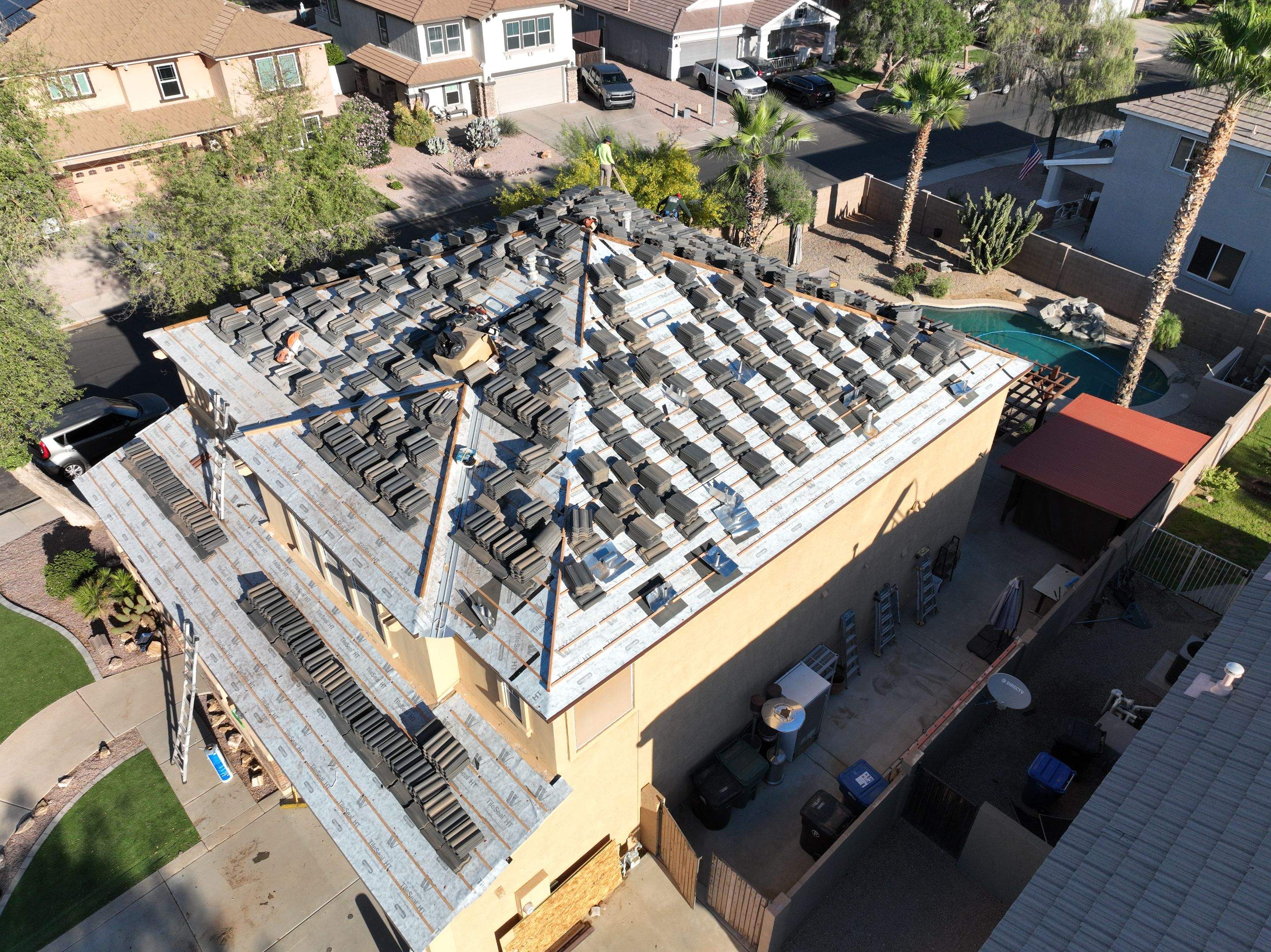 Tile Re-roof  by Mighty Dog Roofing East Valley